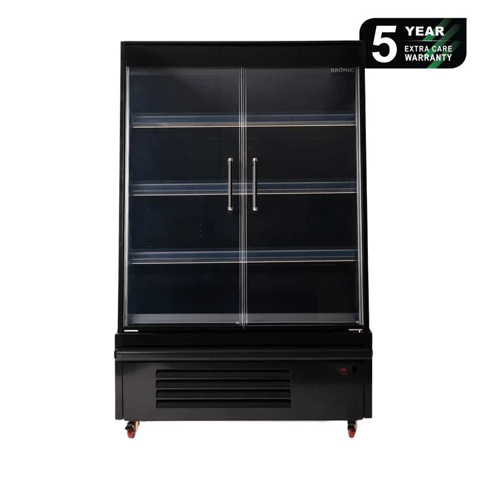 Bromic SVM1000HD-NR - Semi Vertical Display Fridge 938mm - 2 Hinged Doors