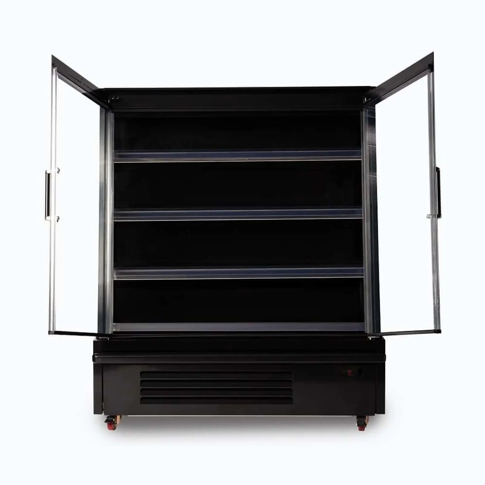 Bromic SVM1250HD-NR - Semi Vertical Display Fridge 1250mm - 2 Hinged Doors