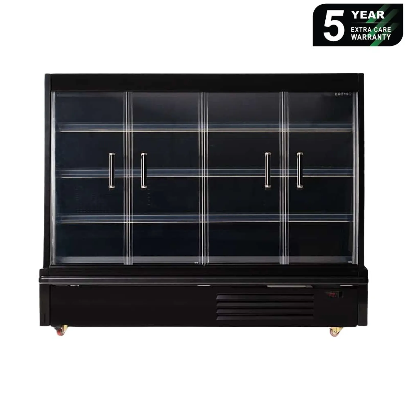 Bromic SVM1875HD-NR - Semi Vertical Display Fridge 1875mm - 4 Hinged Doors