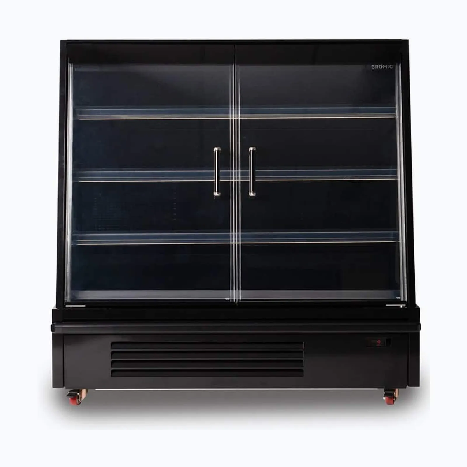 Bromic SVM1580HD-NR - Semi Vertical Display Fridge Gondola 1580mm - 2 Hinged Doors