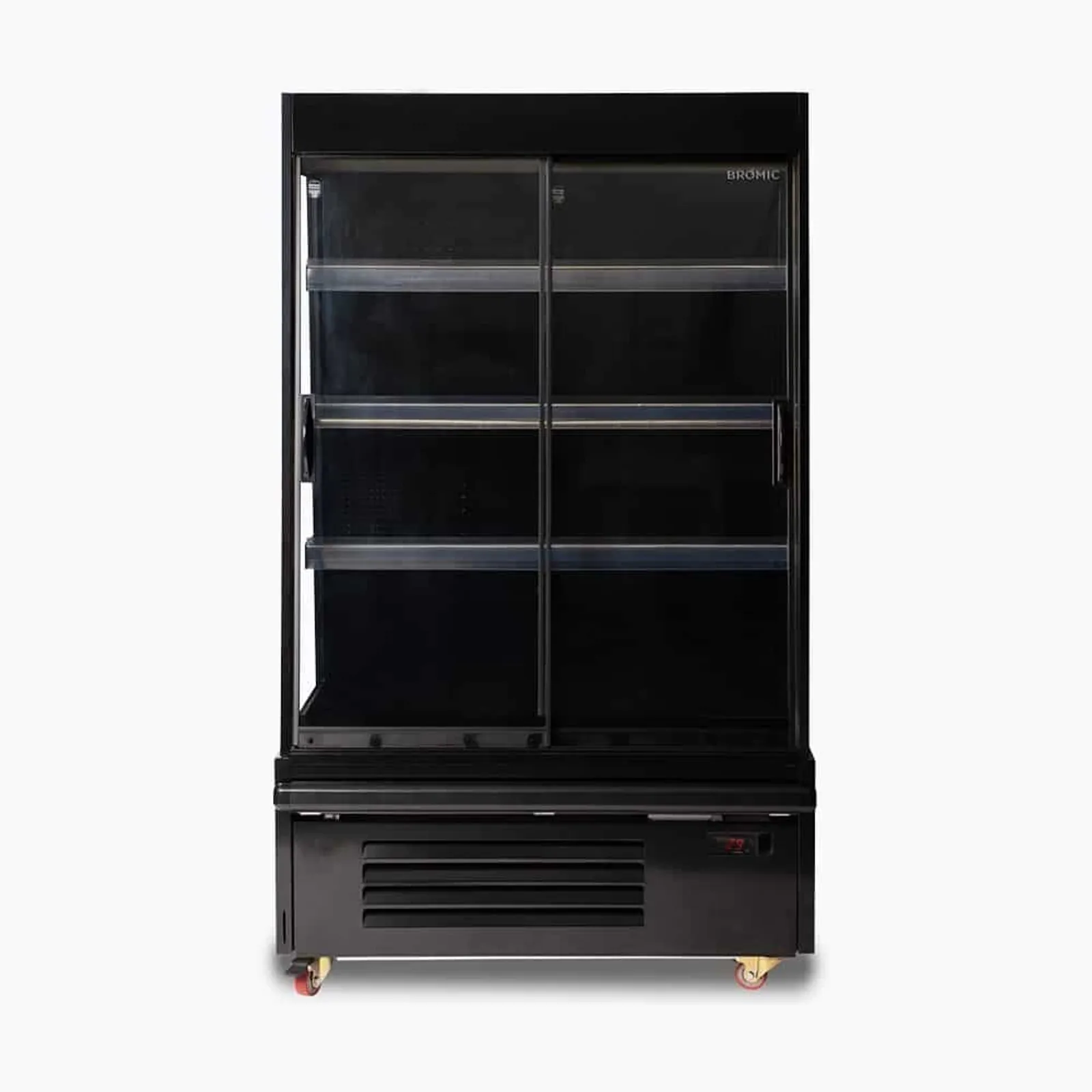 Bromic SVM1000SD-NR - Semi Vertical Display Fridge 938mm - 2 Sliding Doors