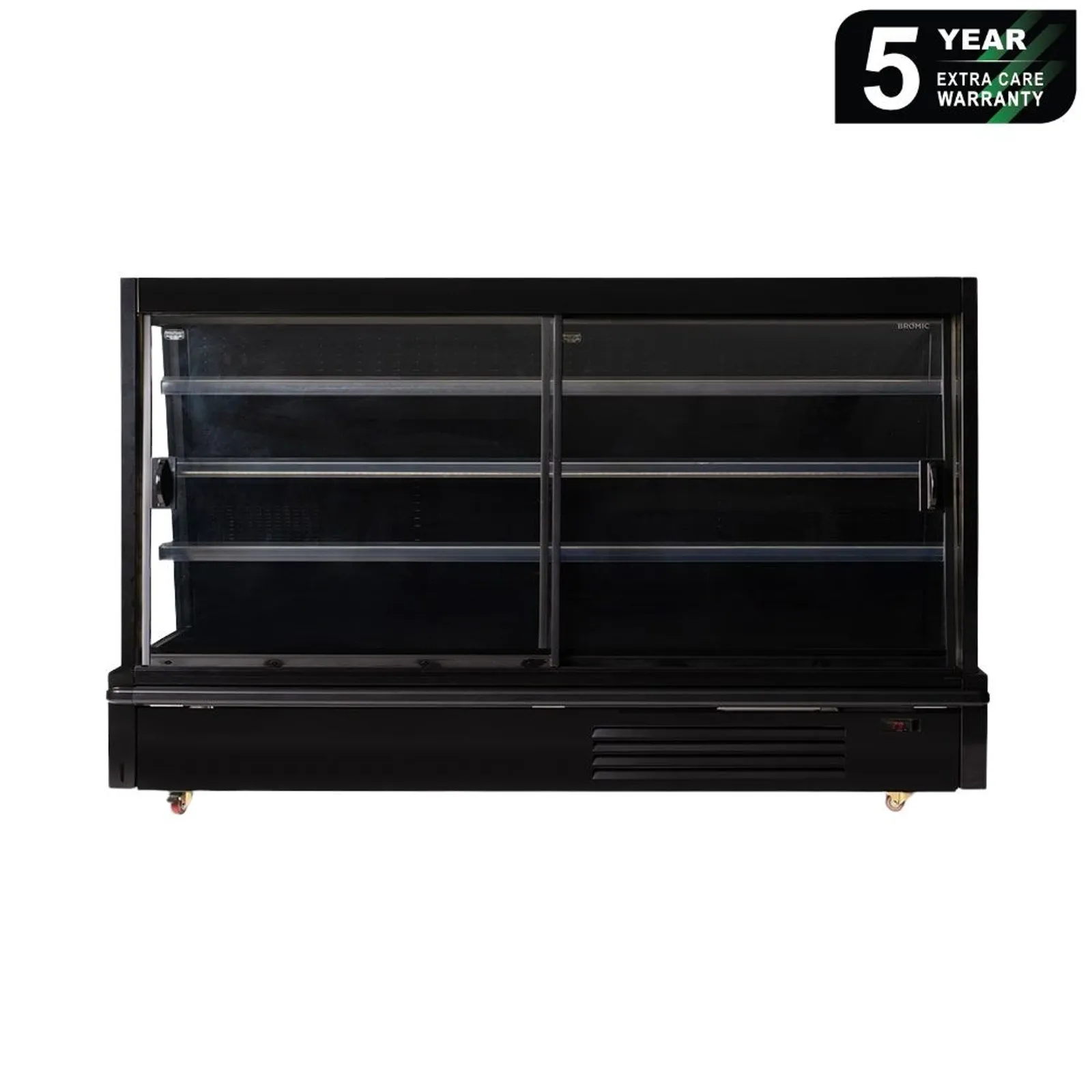 Bromic SVM2500SD-NR - Semi Vertical Display Fridge 2500mm - 4 Sliding Doors