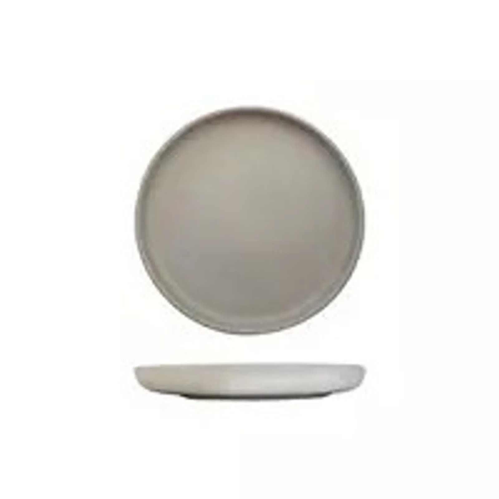 Eclipse 959008 Uno Grey - Round Plate 220mm
