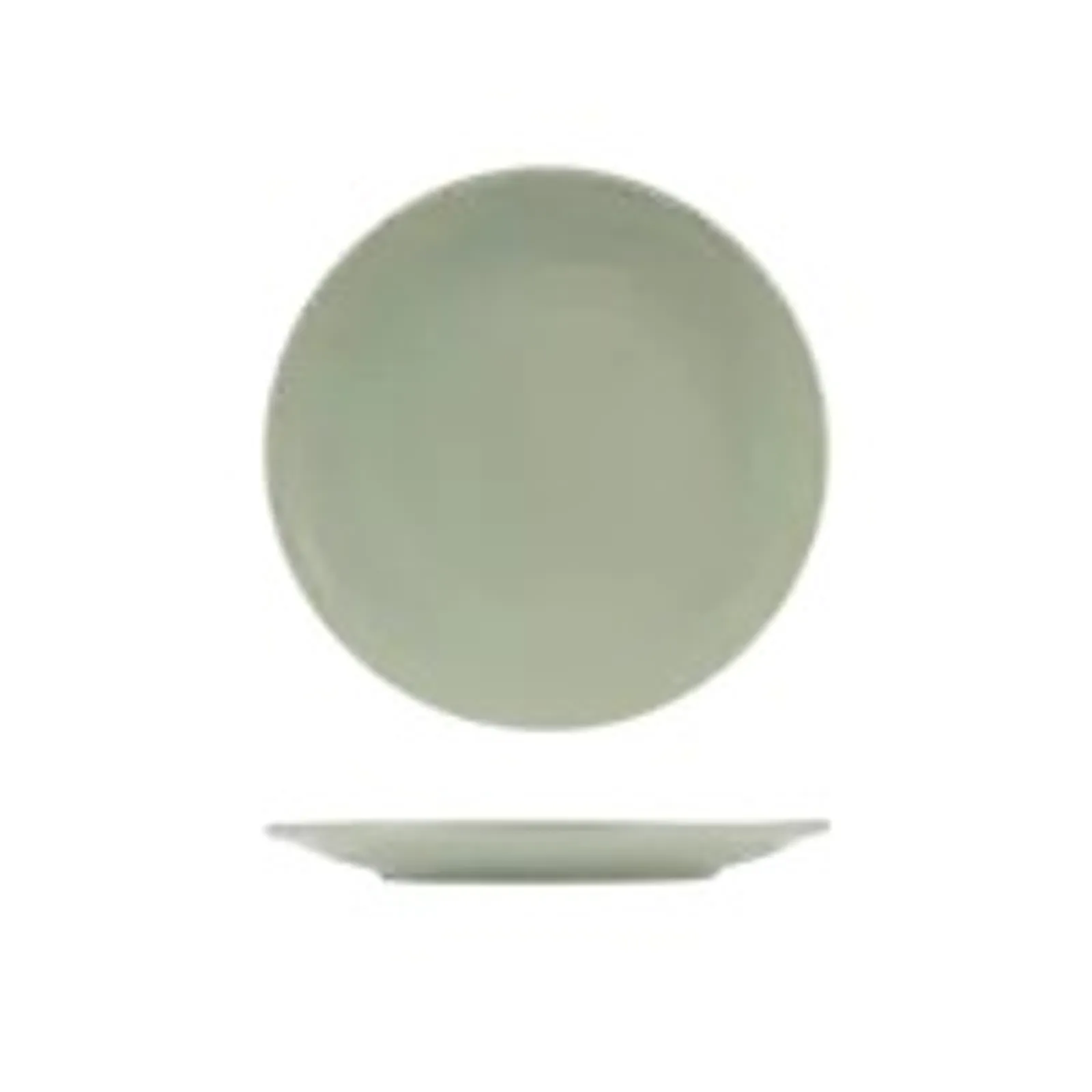 Zuma 9029564 Pearl Pistachio - Round Coupe Plate 230mm