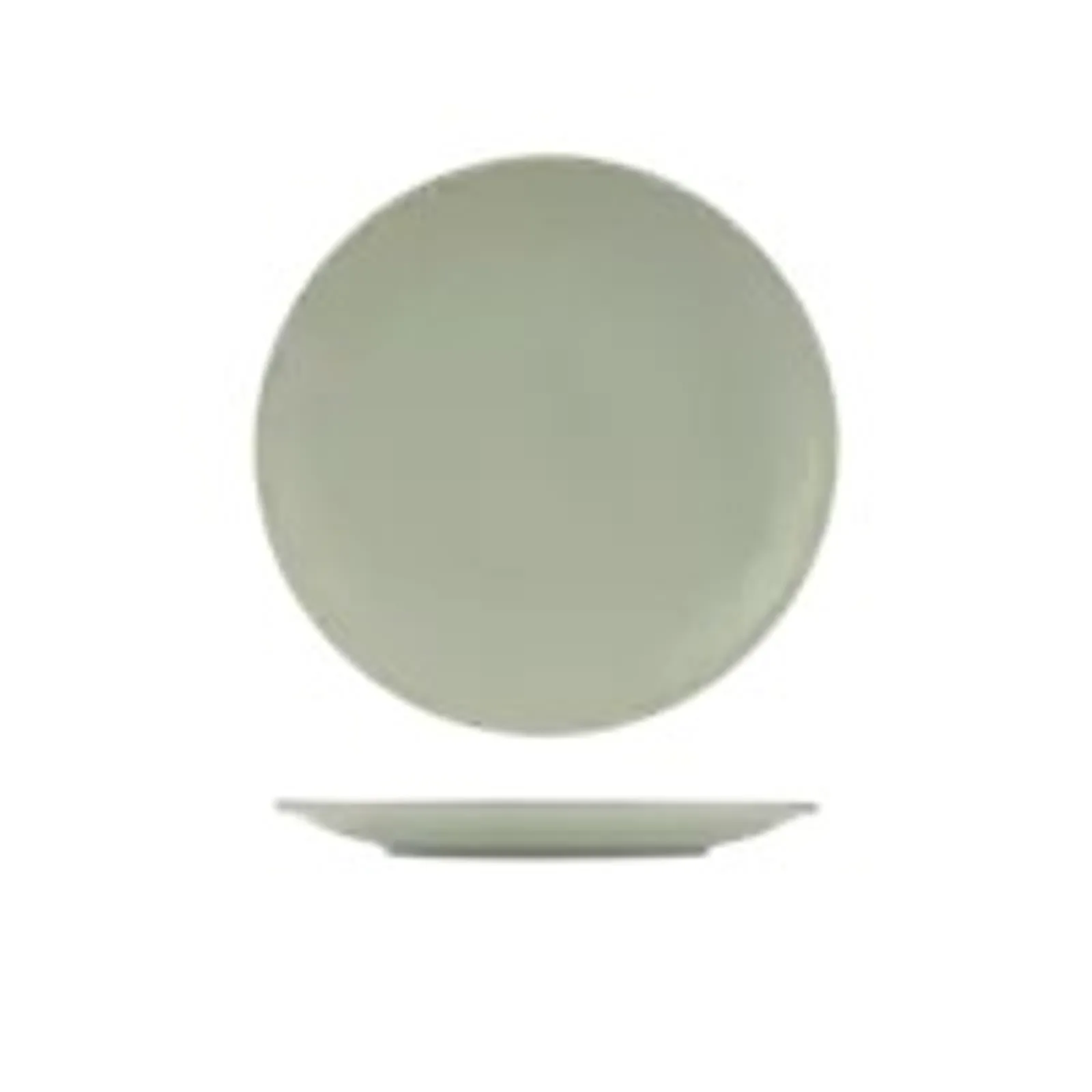 Zuma 9029565 Pearl Pistachio - Round Coupe Plate 260mm