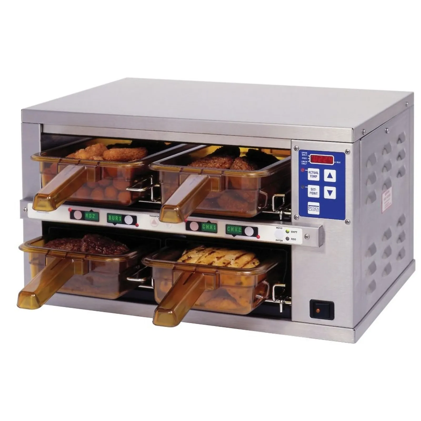 Prince Castle DHB2SS-20 Dedicated Holding Bin - 4 pans