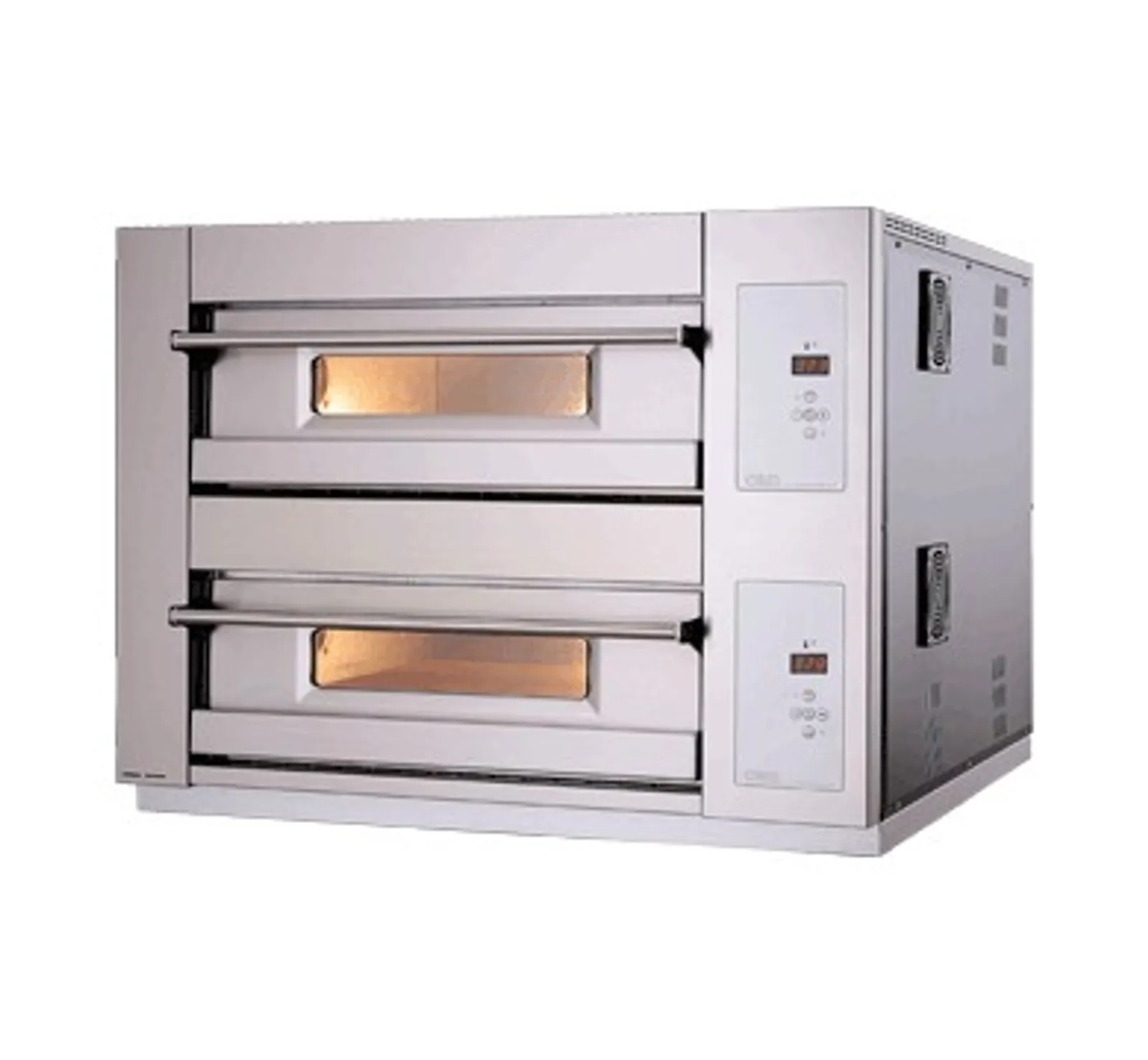 OEM DOMITOR1230LEM - 2 Deck Electric Pizza Deck Oven