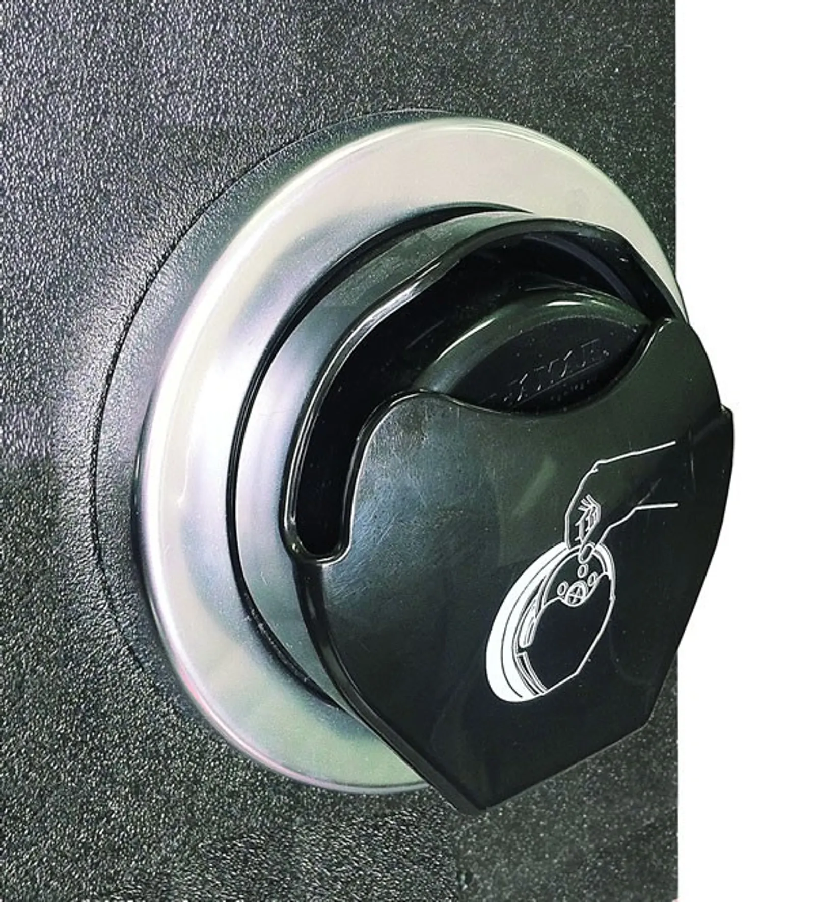 San Jamar L2200CFSM Ez-Fit In-Counter Lid Dispenser