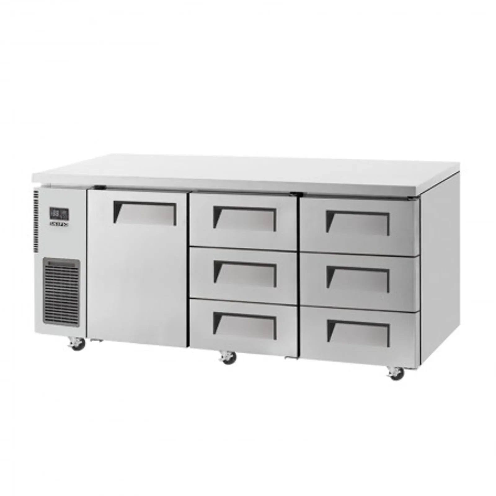 Skipio SUF18-3D-6 - 1 Door & 6 Drawer Under Counter Freezer 1800mm