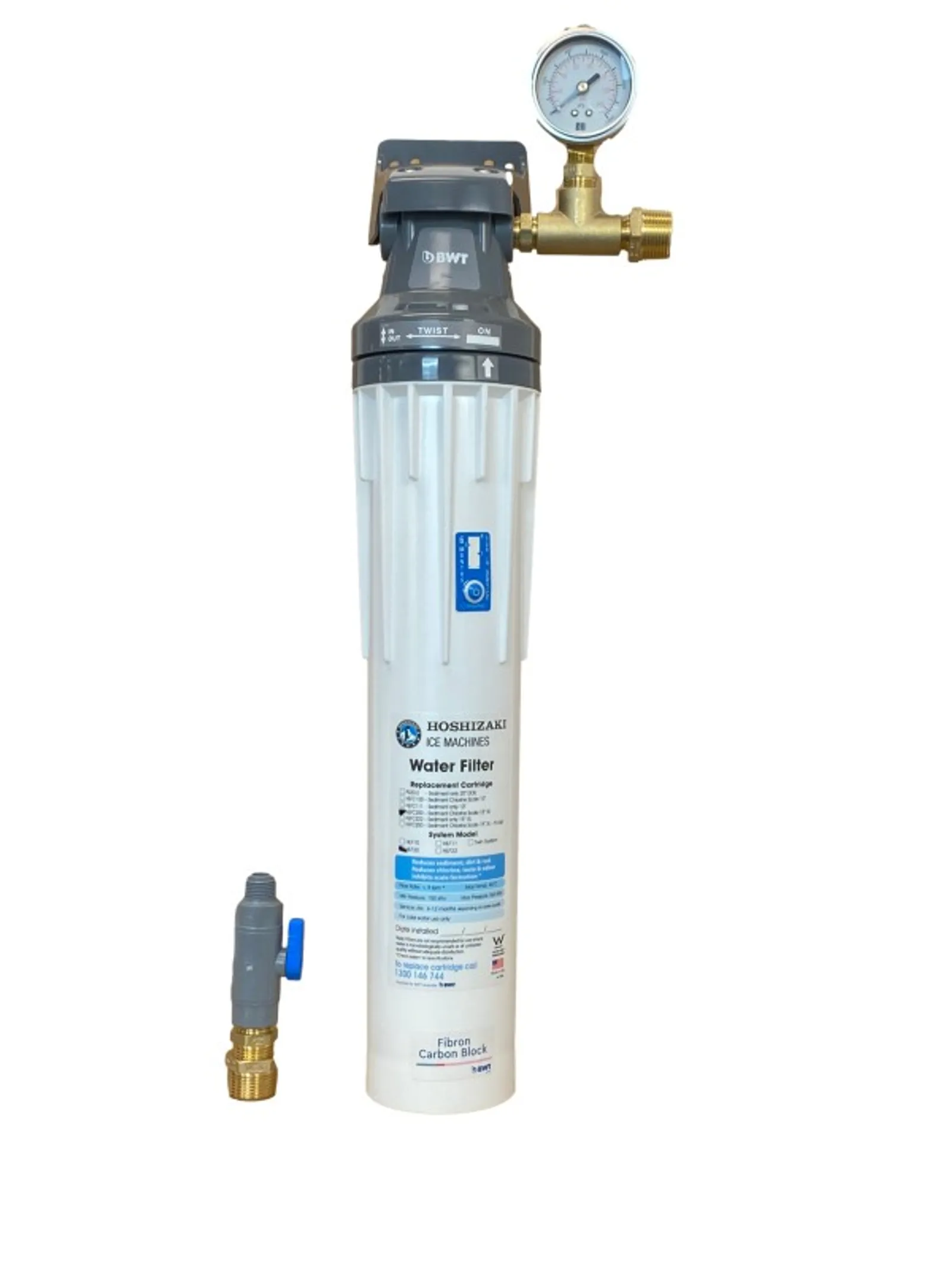 Hoshizaki HLF20G - High Capacity Water Filter System with Gauge