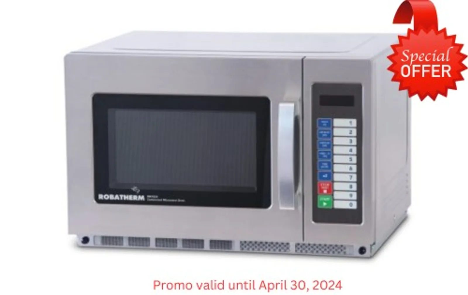 Robatherm RM1834 - Heavy Duty Commercial Microwave, Dual Magnetron, 34 Ltr