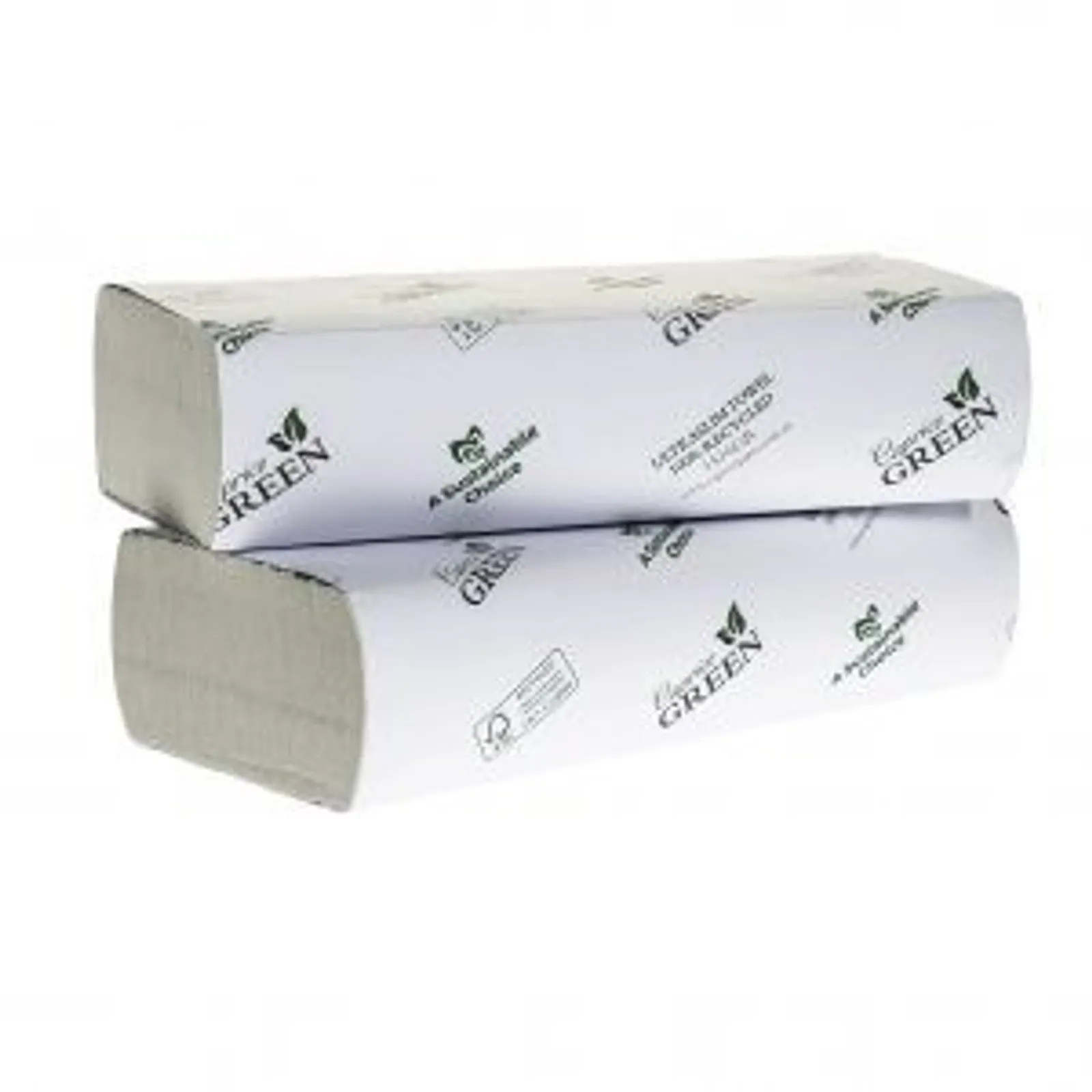 Caprice 1516GR - Green Interleaved Towel 24cm x 23cm, 16 pcs/carton
