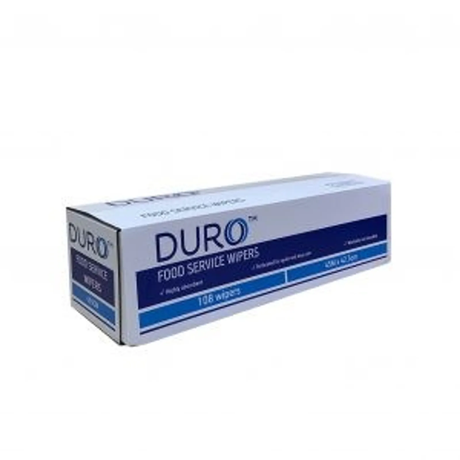 Duro 450CW - Perforated Wiper Roll in Dispenser Box 45 metre x 42.5cm, 4 rolls/carton