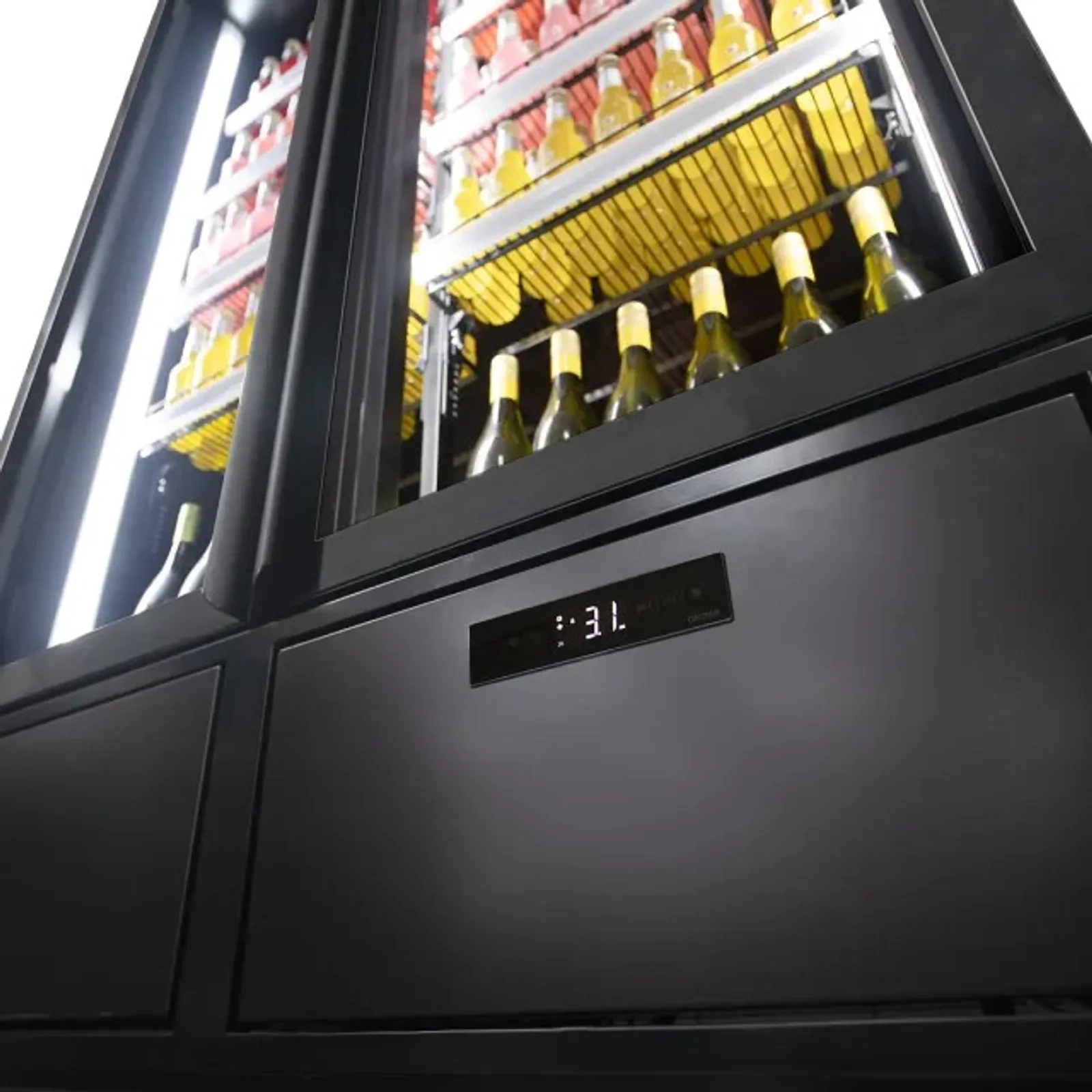 Airex AXR.MEUR.3D - 3 Door Upright Merchandiser