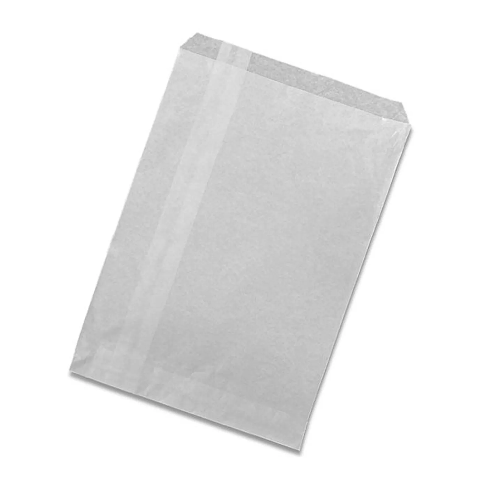 Pac Trading 2F - 2F Flat Bag/White 500pc/pack