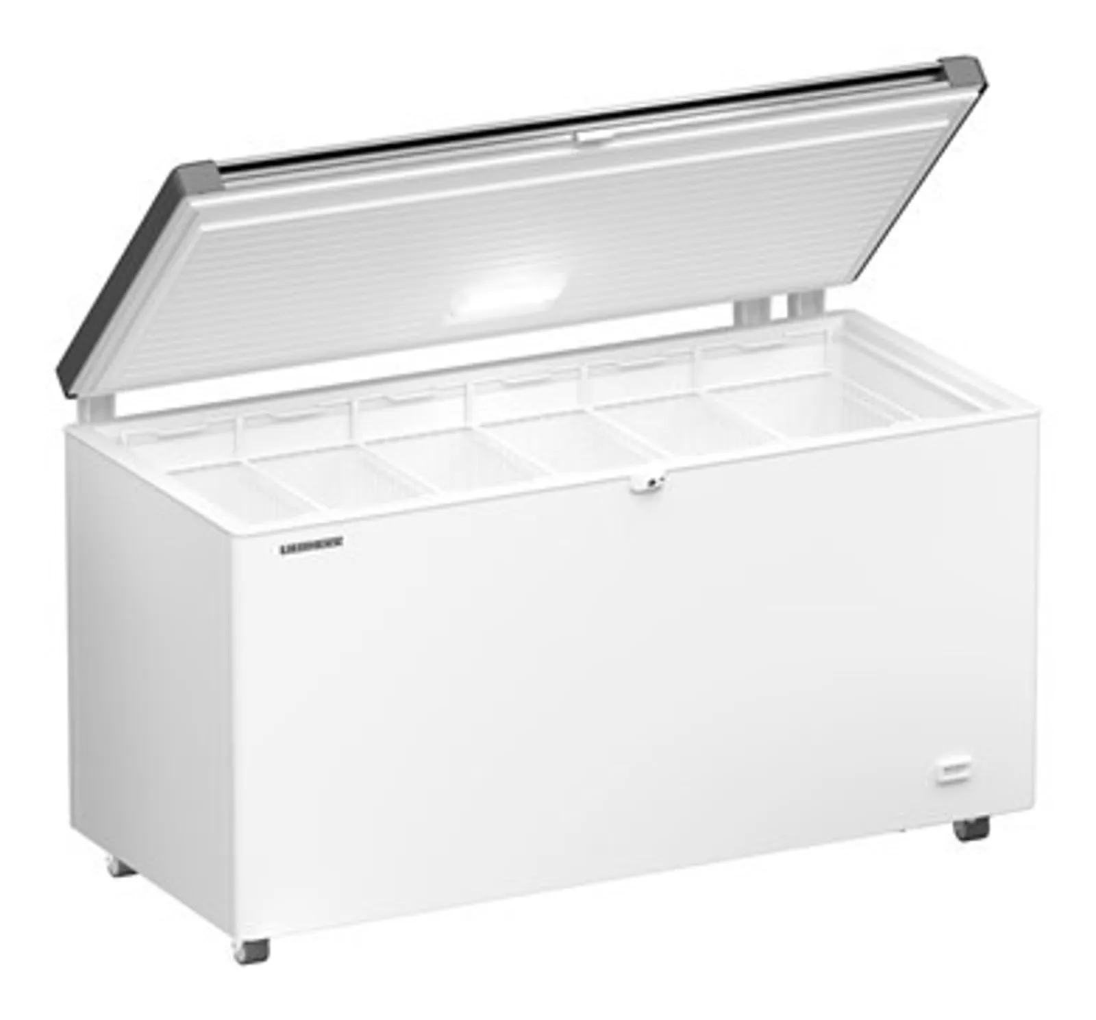 Liebherr EFL 4656 - 404L Flip Lid Chest Freezer, Stainless Steel Lid