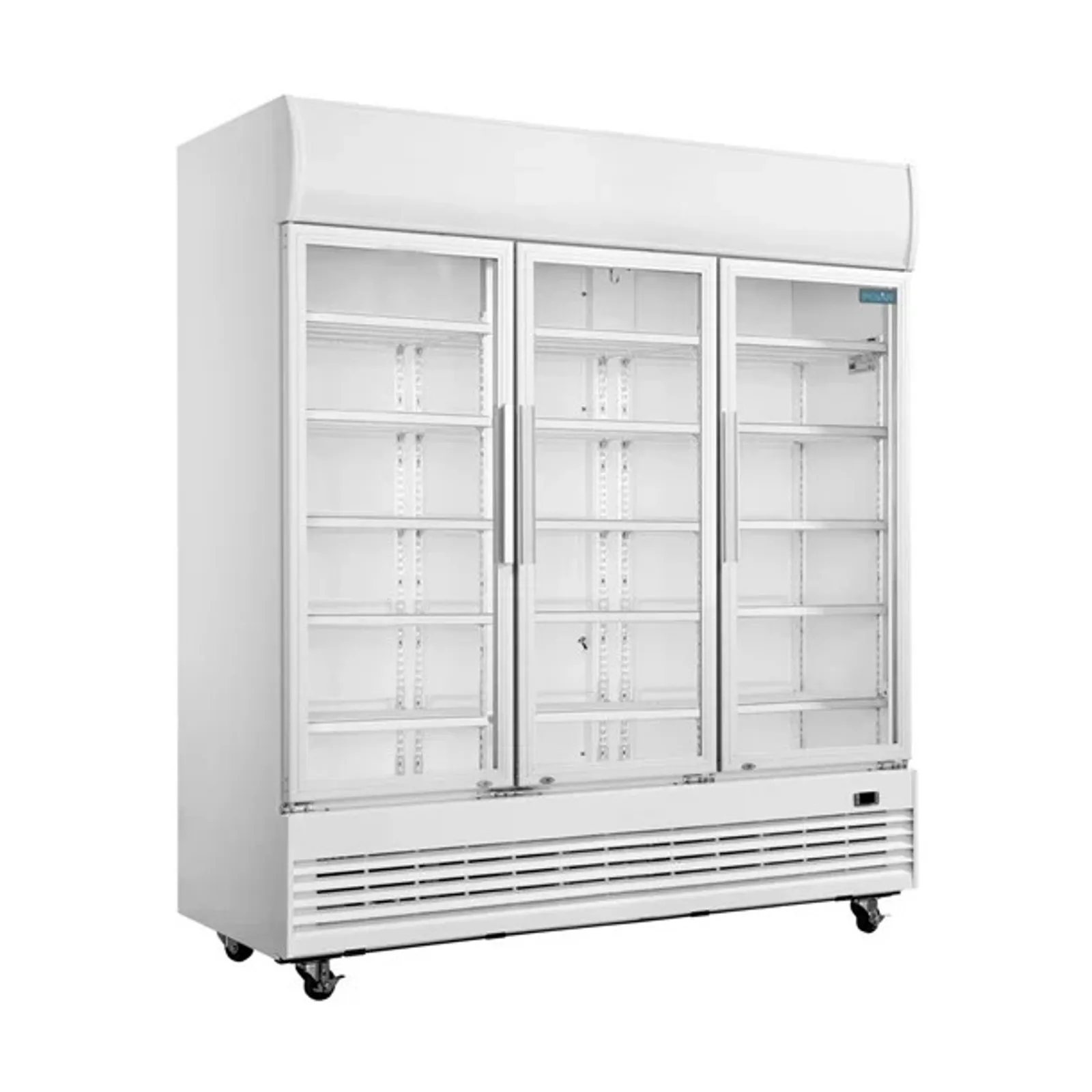 Polar GE769-A - 3 Door Upright Display Fridge