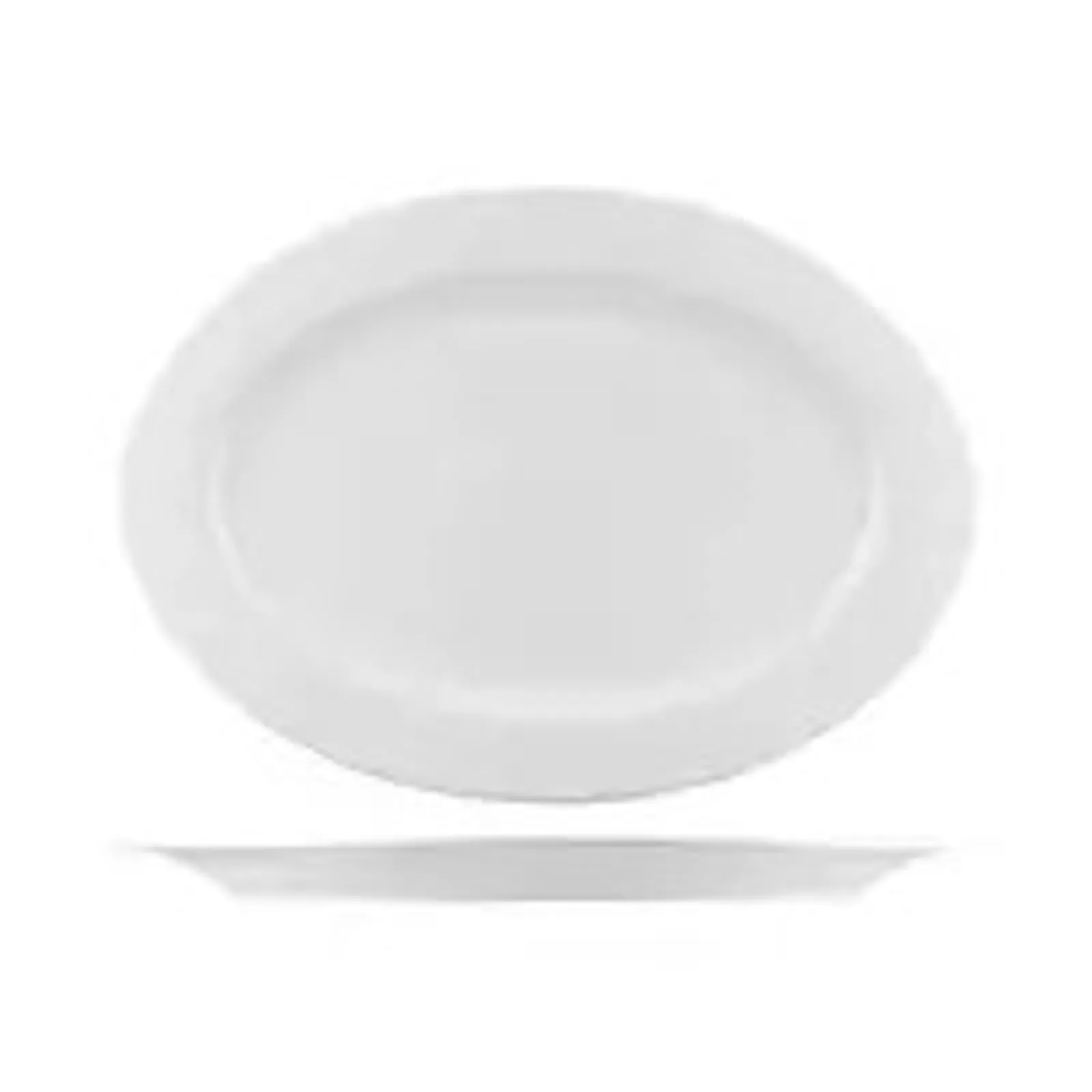 AFC B4861 Bistro - Oval Plate Wide Rim 350mm