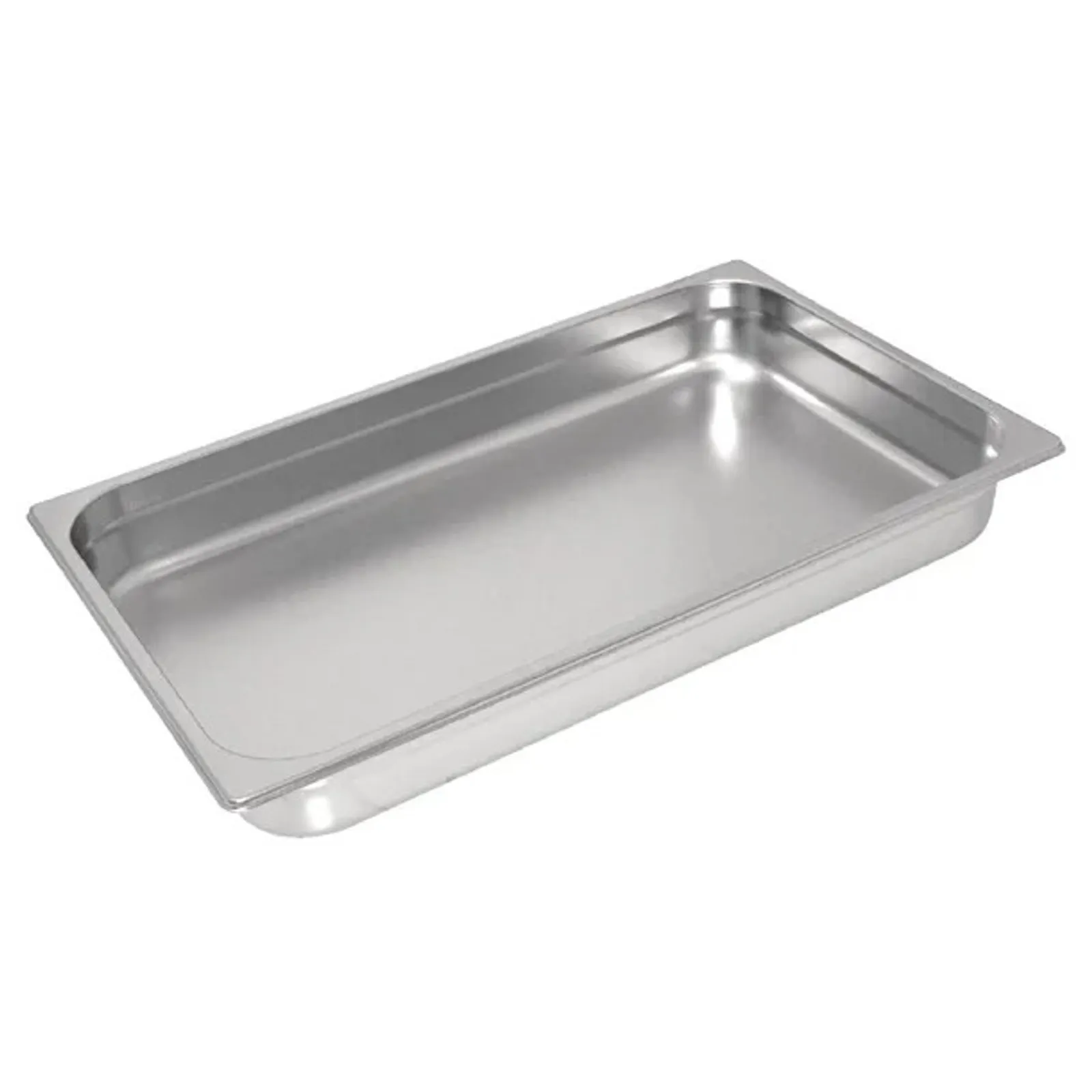 Vogue GC965 - Heavy Duty Stainless Steel 1/1 Gastronorm Tray 150mm