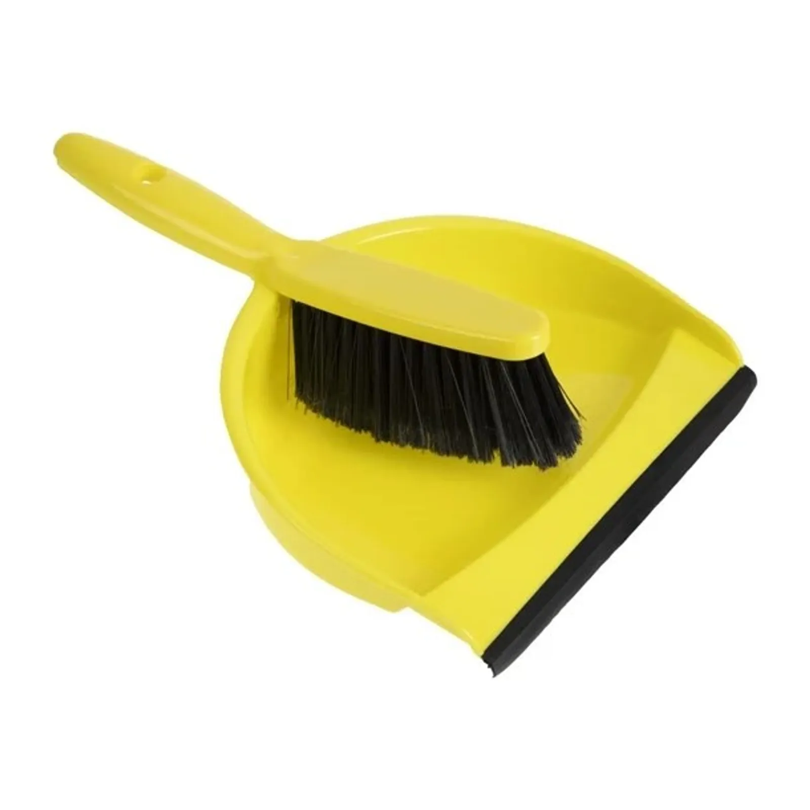 Jantex CC930 - Soft Dustpan and Brush Set Yellow