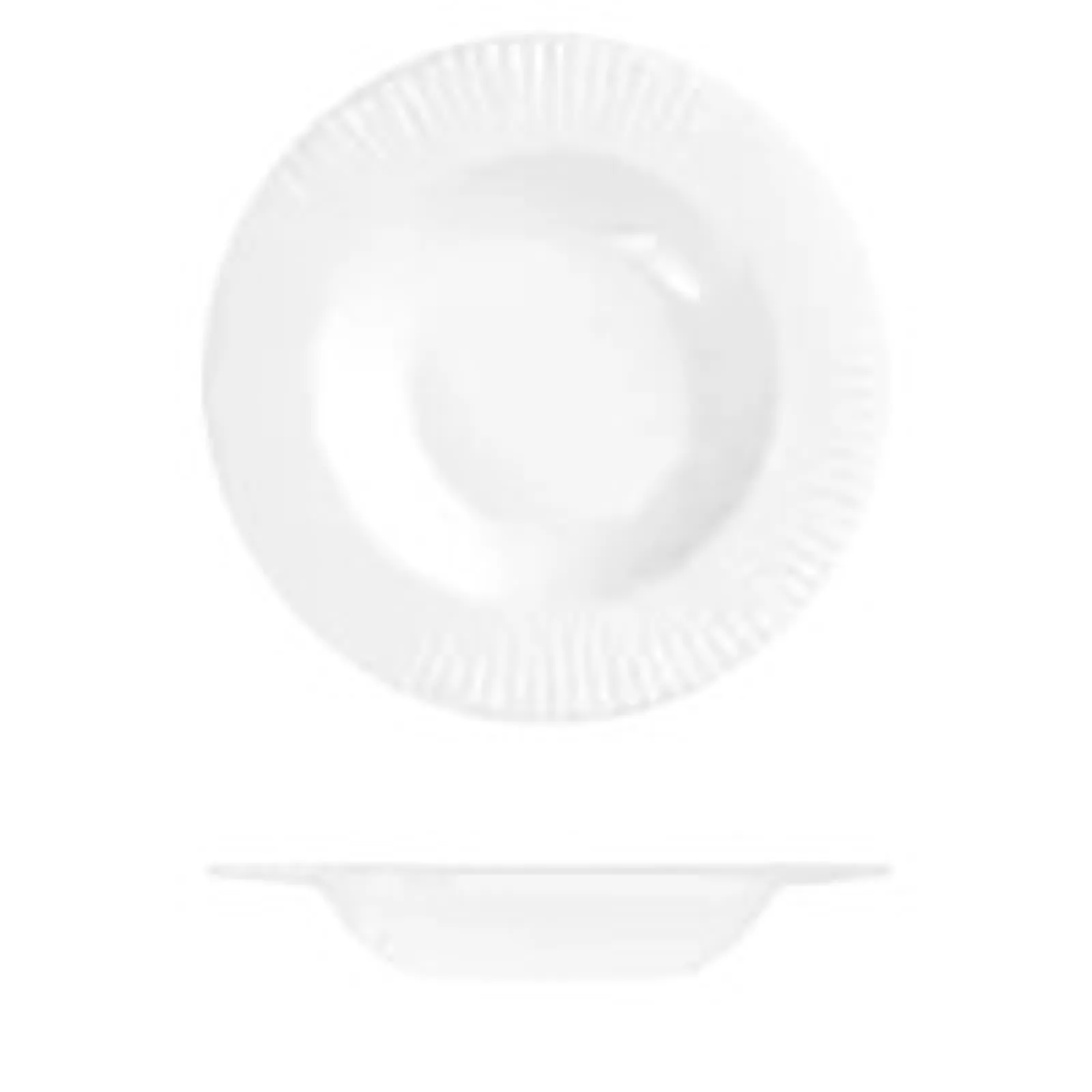 Rak Porcelain R15-2431 - Le Ballet Spectra Round Flat Wide Rim Bowl 890ml