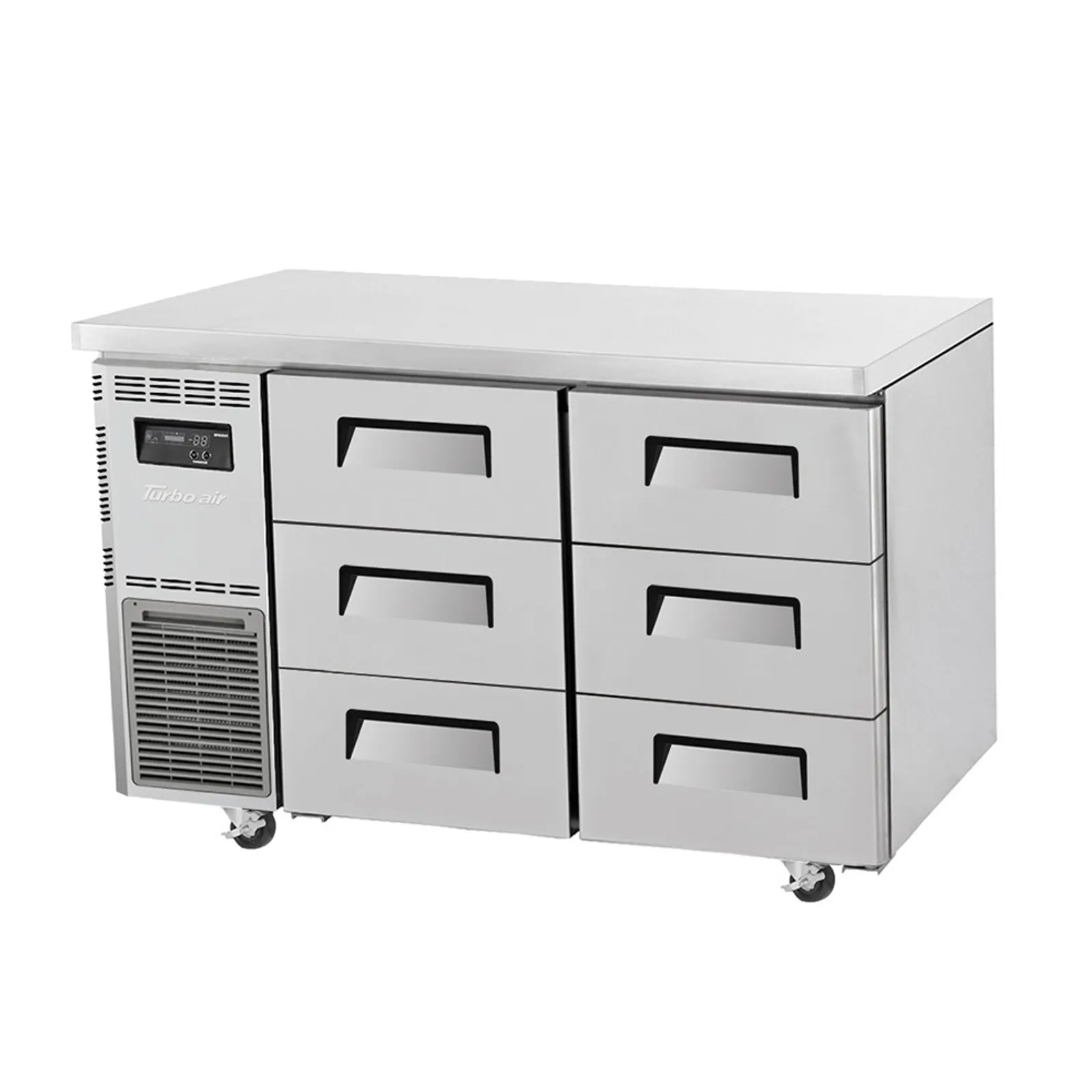 Turbo Air KUF12-3D-6-N - 6 Drawer Undercounter Freezer
