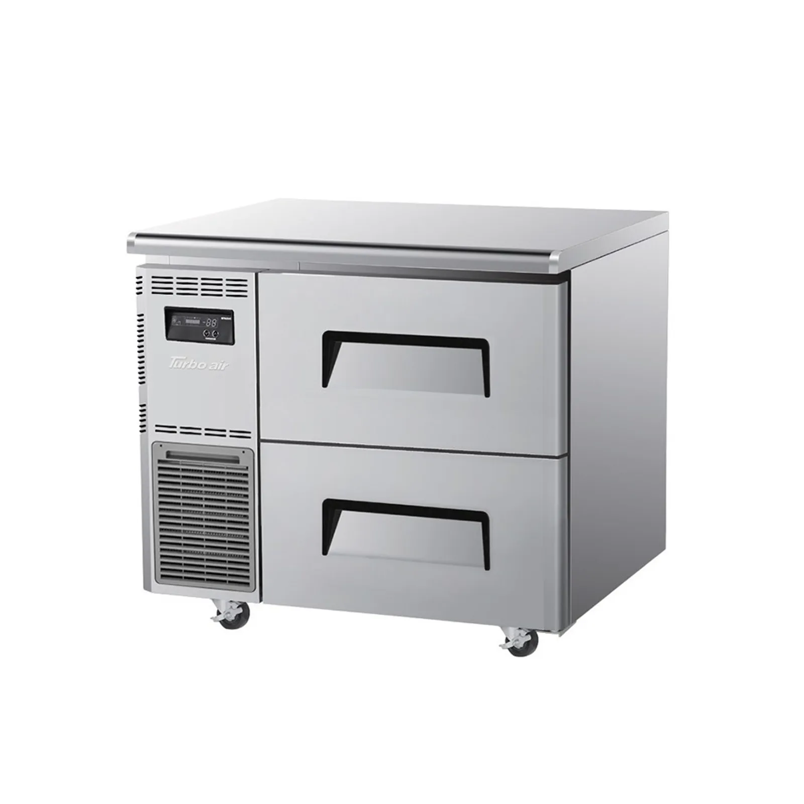 Turbo Air KUR9-2D-2-N - 2 Drawer Undercounter Fridge