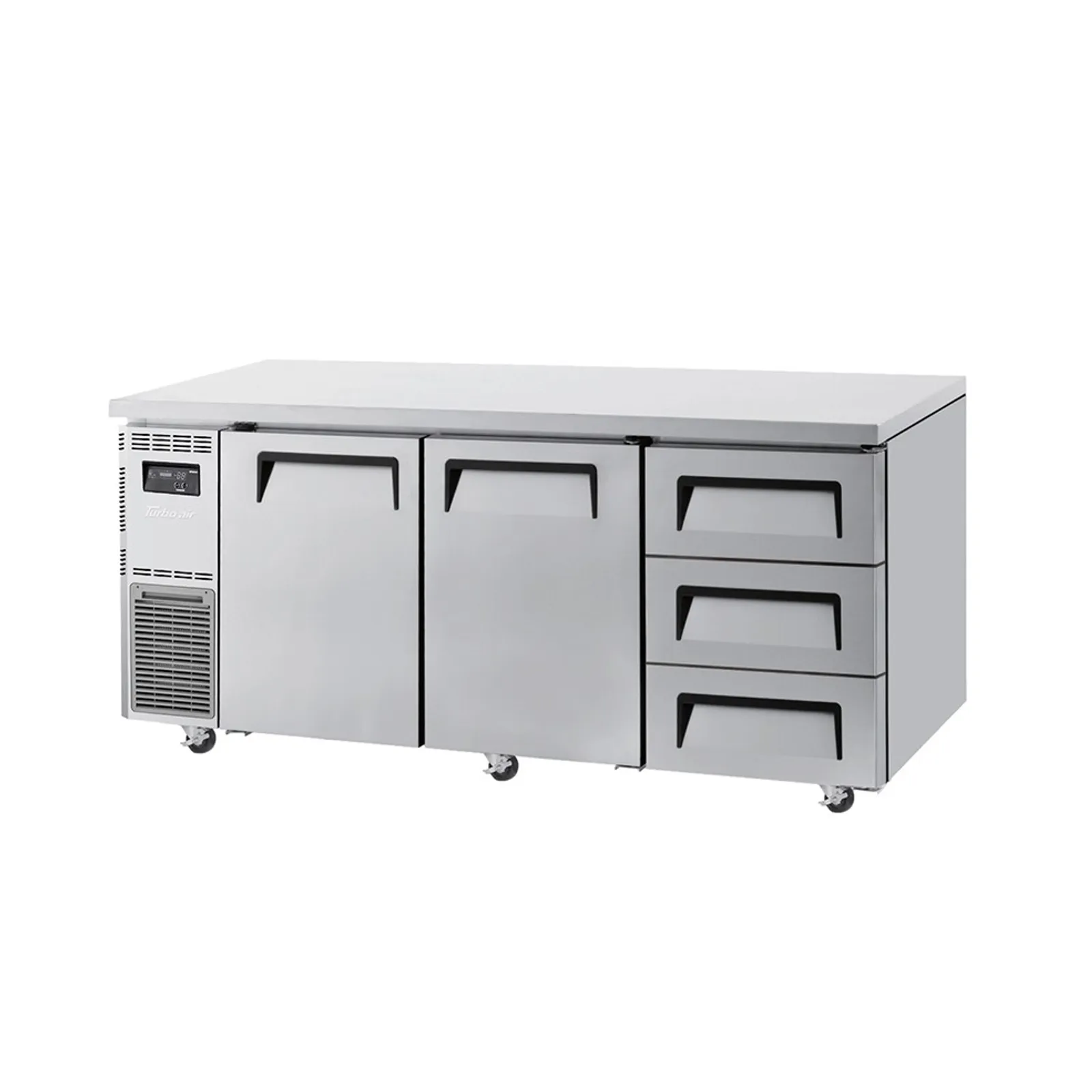 Turbo Air KUR18-3D-3-N - 2 Door 3 Drawer Undercounter Fridge