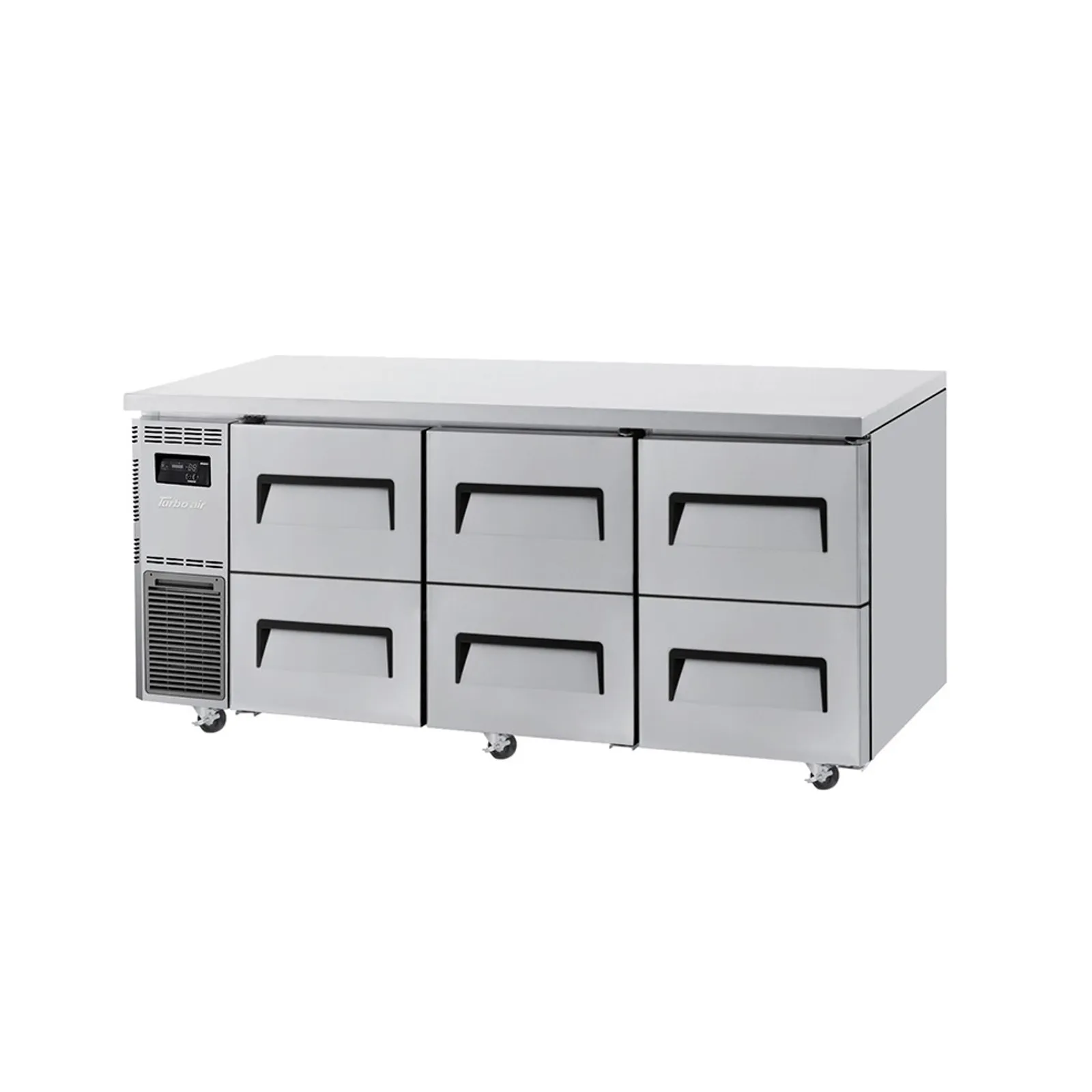 Turbo Air KUR18-2D-6-N - 6 Drawer Undercounter Fridge