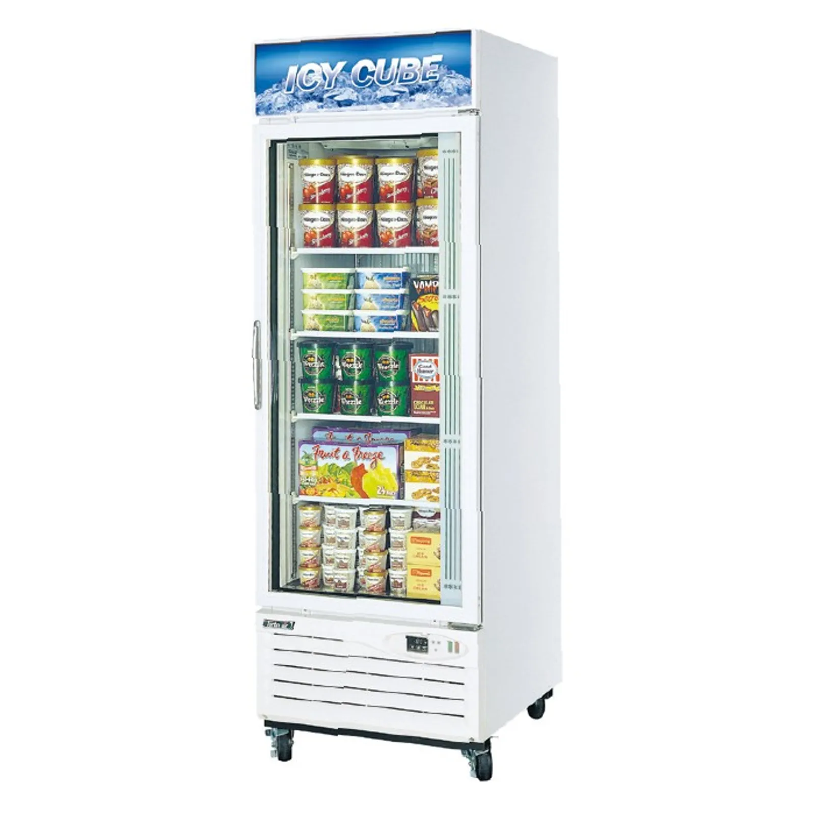 Turbo Air FRS-650F - 1 Glass Door Display Freezer - Clearance