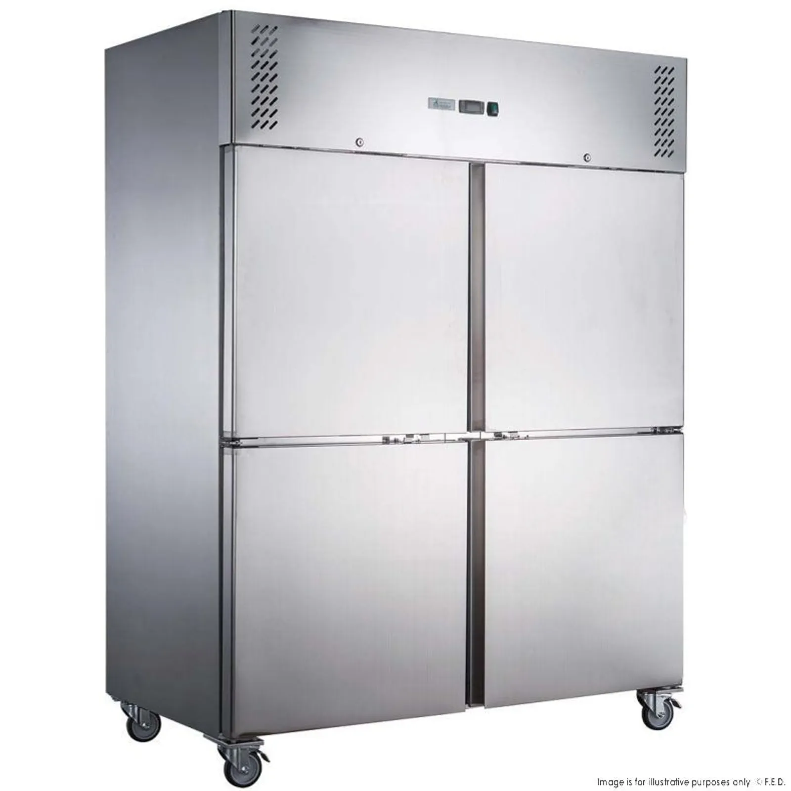 FED-X XURF1200S2V - Four Door Upright Freezer