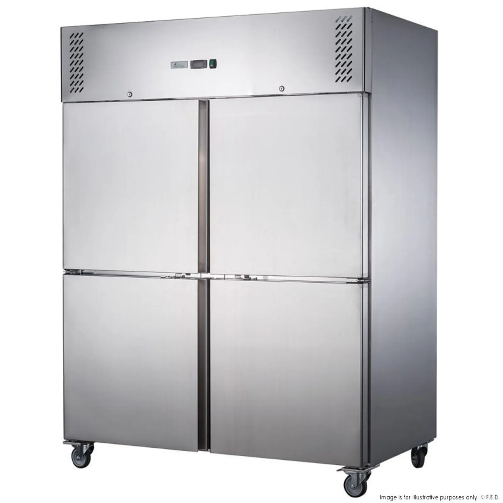 FED-X XURF1200S2V - Four Door Upright Freezer
