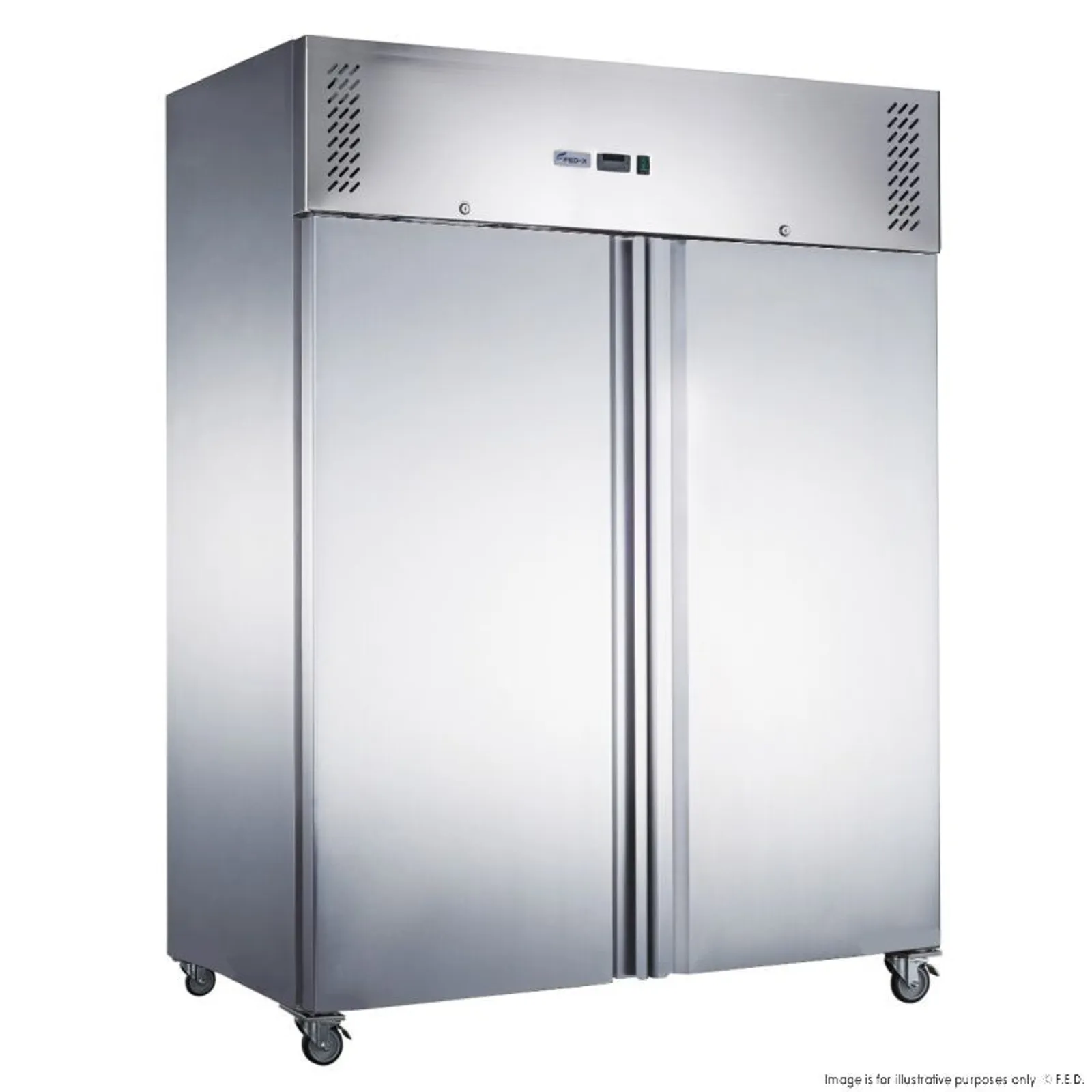 FED-X XURC1200SFV - Two Full Door Upright Fridge