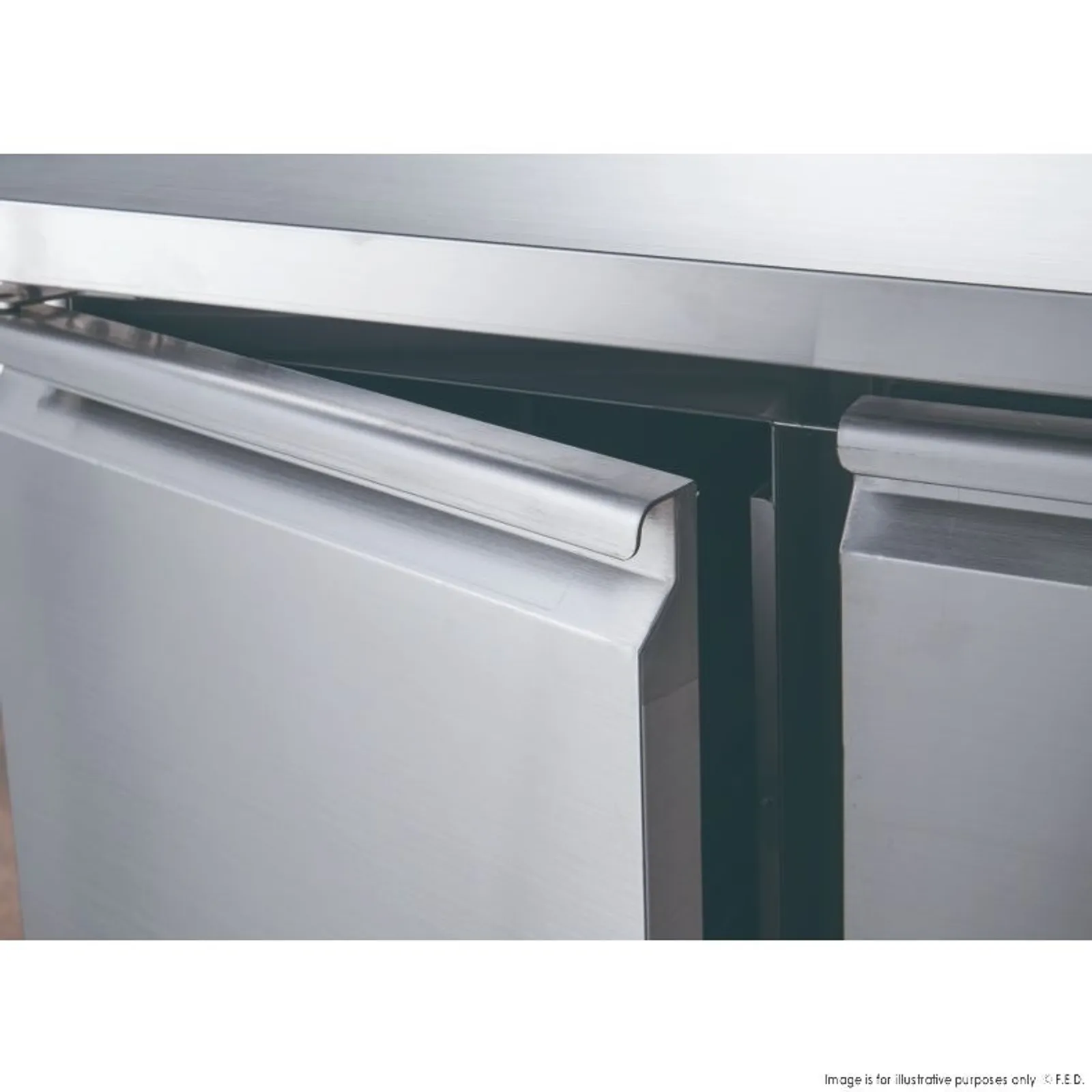 FED-X XGNS1300B - Compact Workbench Fridge