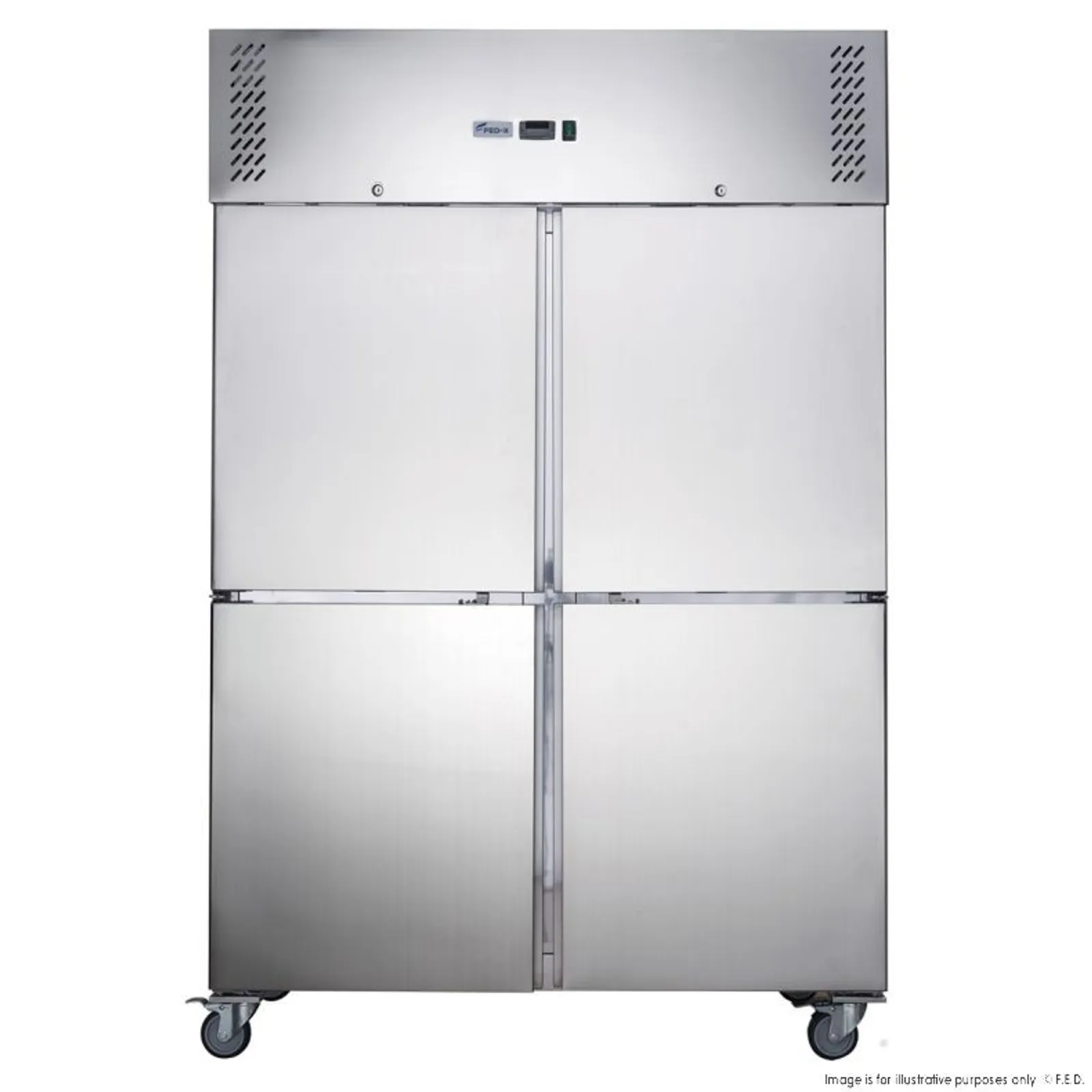 FED-X XURF1410S2V -Four Door Upright Freezer
