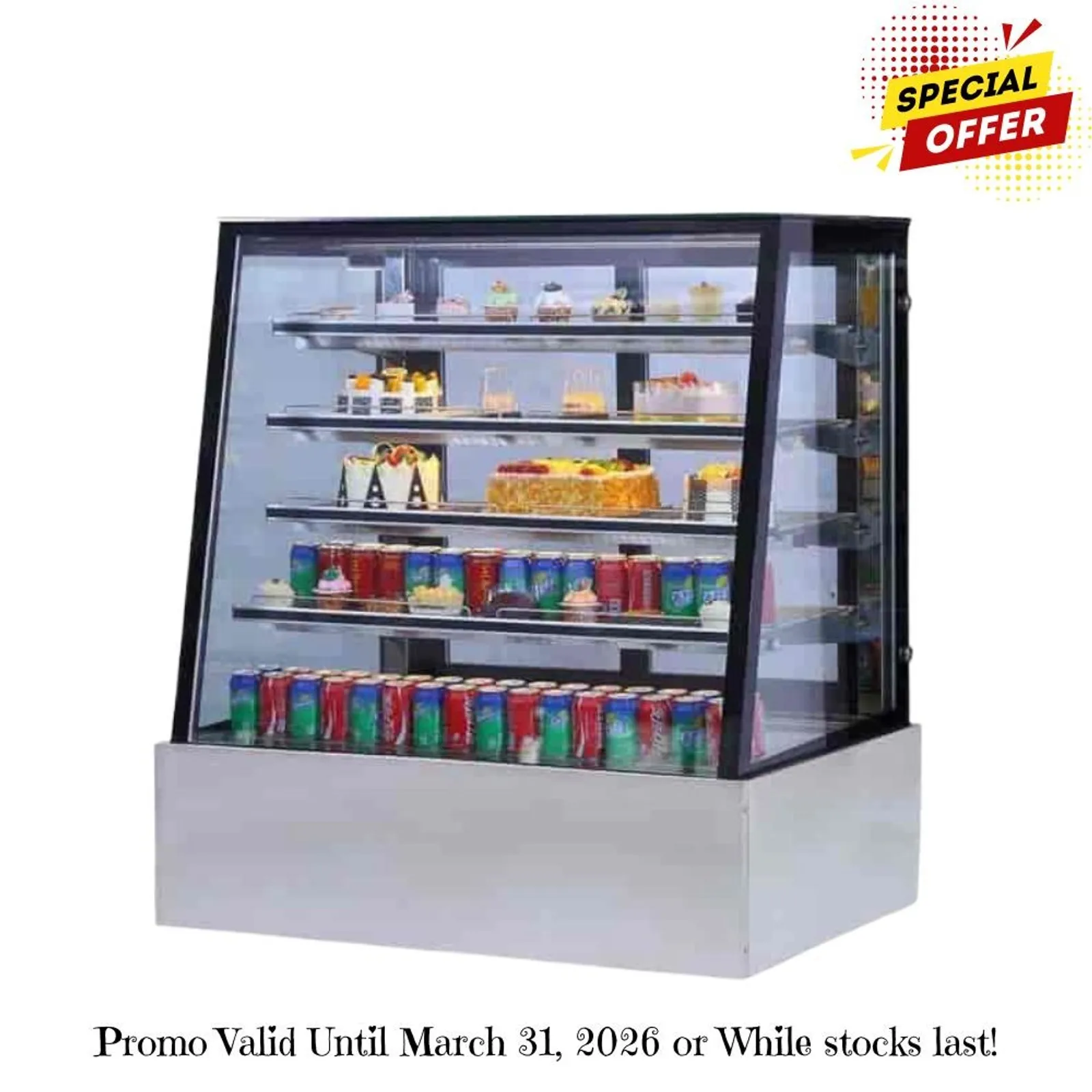 Bonvue SLP840C - Deluxe Chilled Display Cabinet