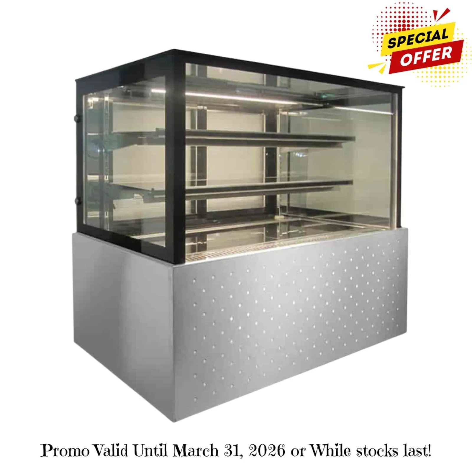 Bonvue SG120FE-2XB - Heated Food Display