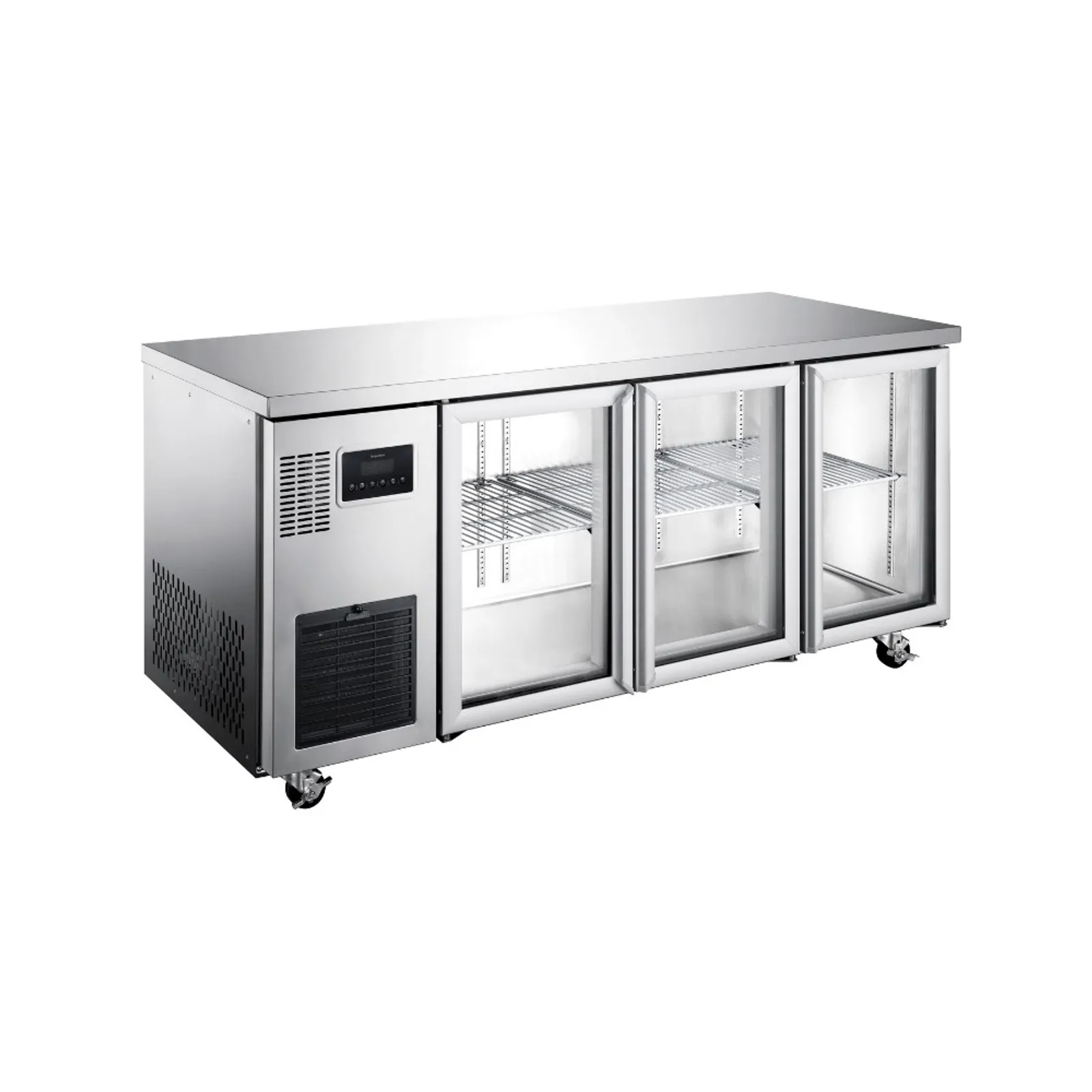 Williams HTU3GS Topaz - 3 Glass Door Undercounter Fridge