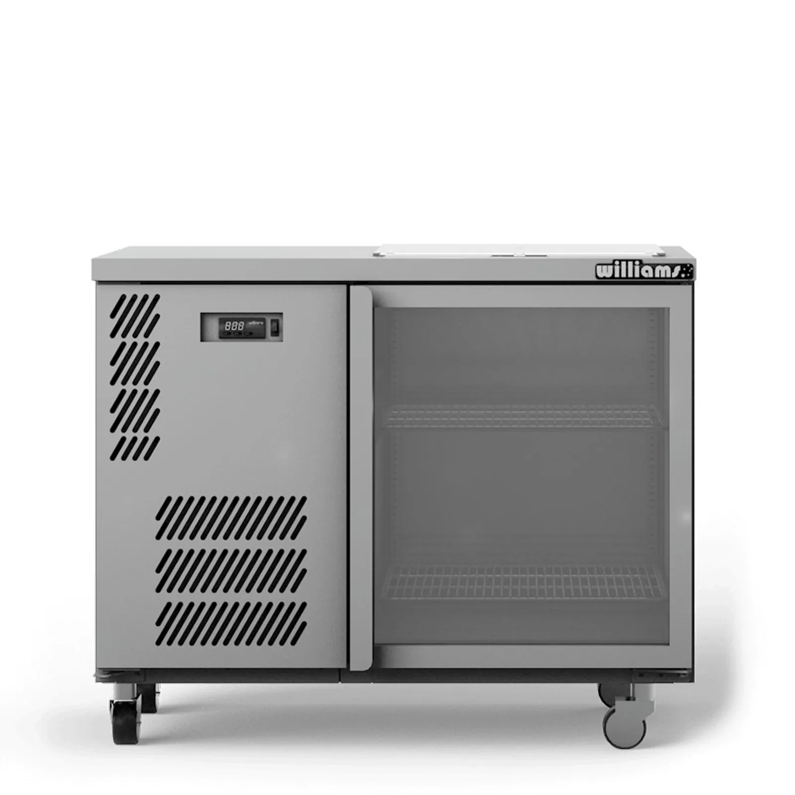 Williams GC15UGD - 1 Door Glass Chiller, Shelf Load 500x500 Baskets