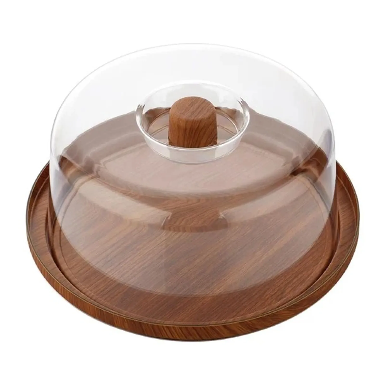 Evelin FW296 - Cake Platter & Cover Set 300X110mm