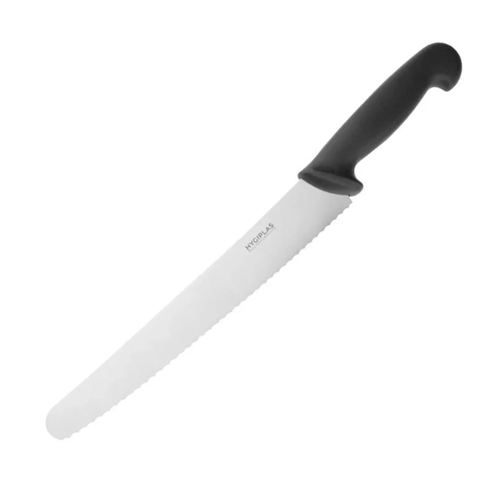 Hygiplas CF895 - Serrated Pastry Knife Black 254mm