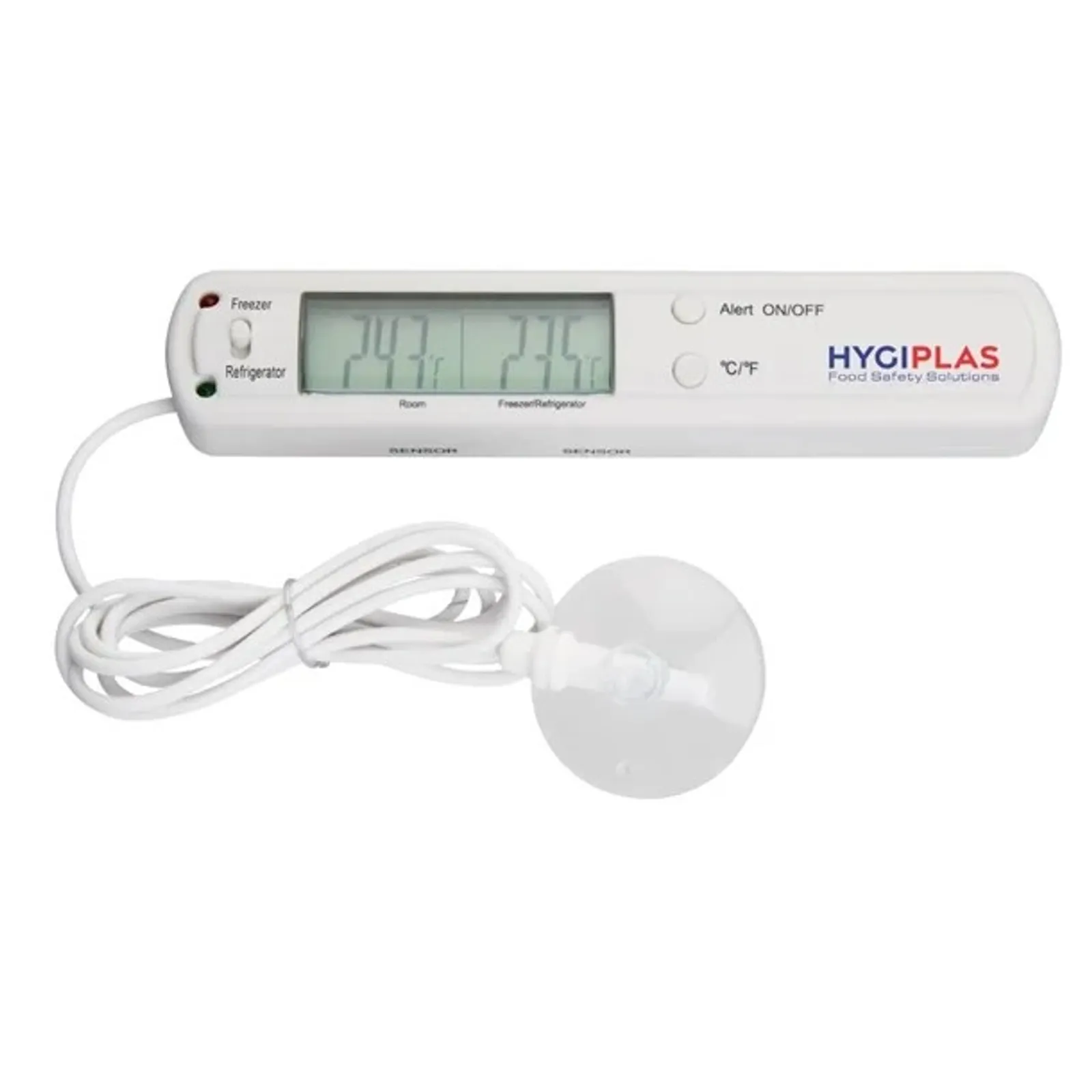 Hygiplas F314 - Digital Fridge Freezer Thermometer with Alarm
