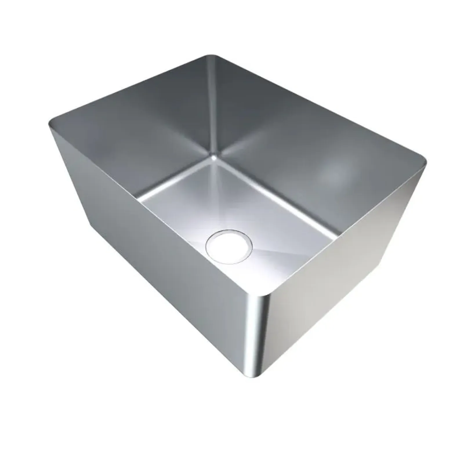 3Monkeez HSF19 - 1.2mm Hand Fabricated Economy Sink Bowl, 600x450x250