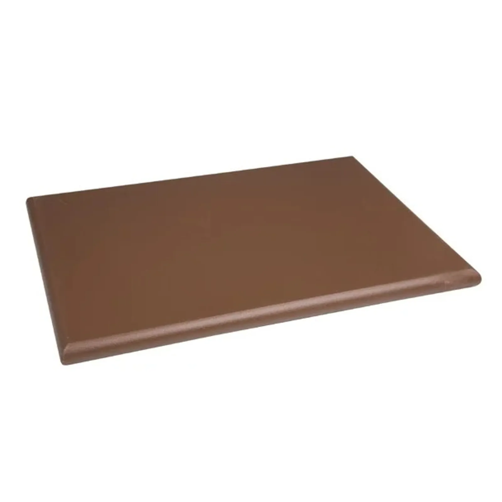 Hygiplas J035 - Extra Thick High Density Chopping Board Brown - 450x300x20mm