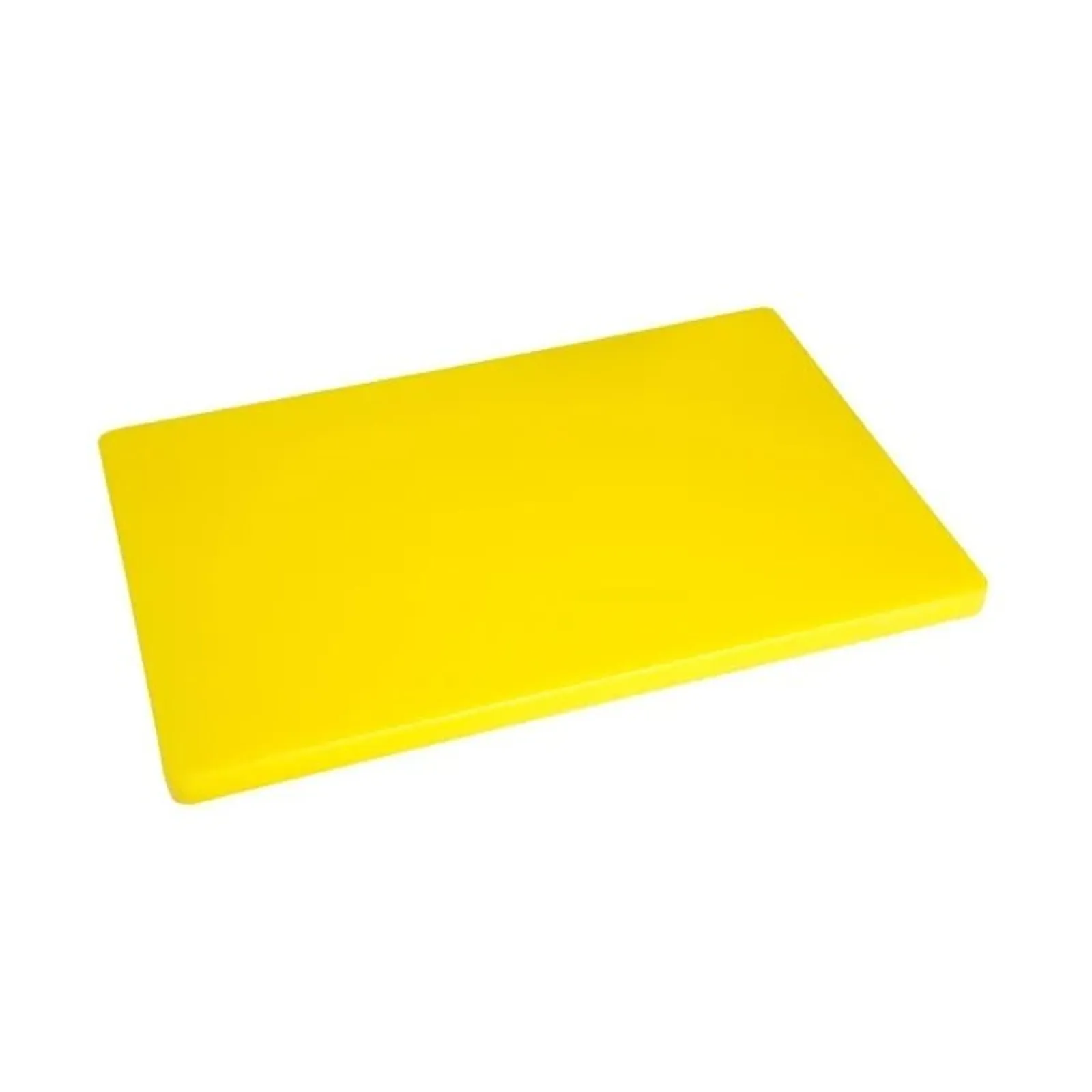 Hygiplas HC884 - Extra Thick Low Density Chopping Board Yellow - 600x450x20mm