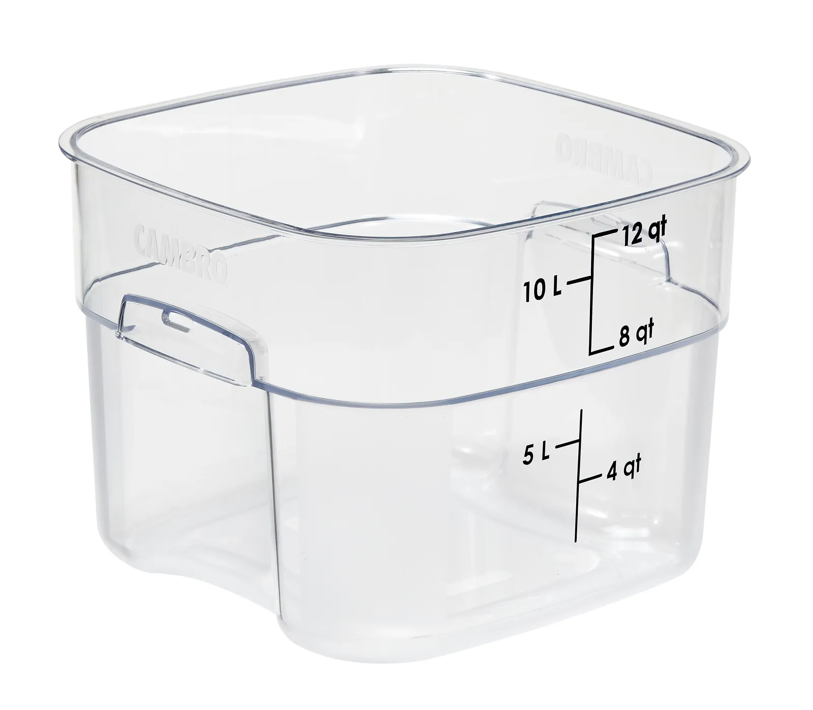 Cambro 12SFSPROCW - Camsquare FreshPro Storage Container 11.4L Clear