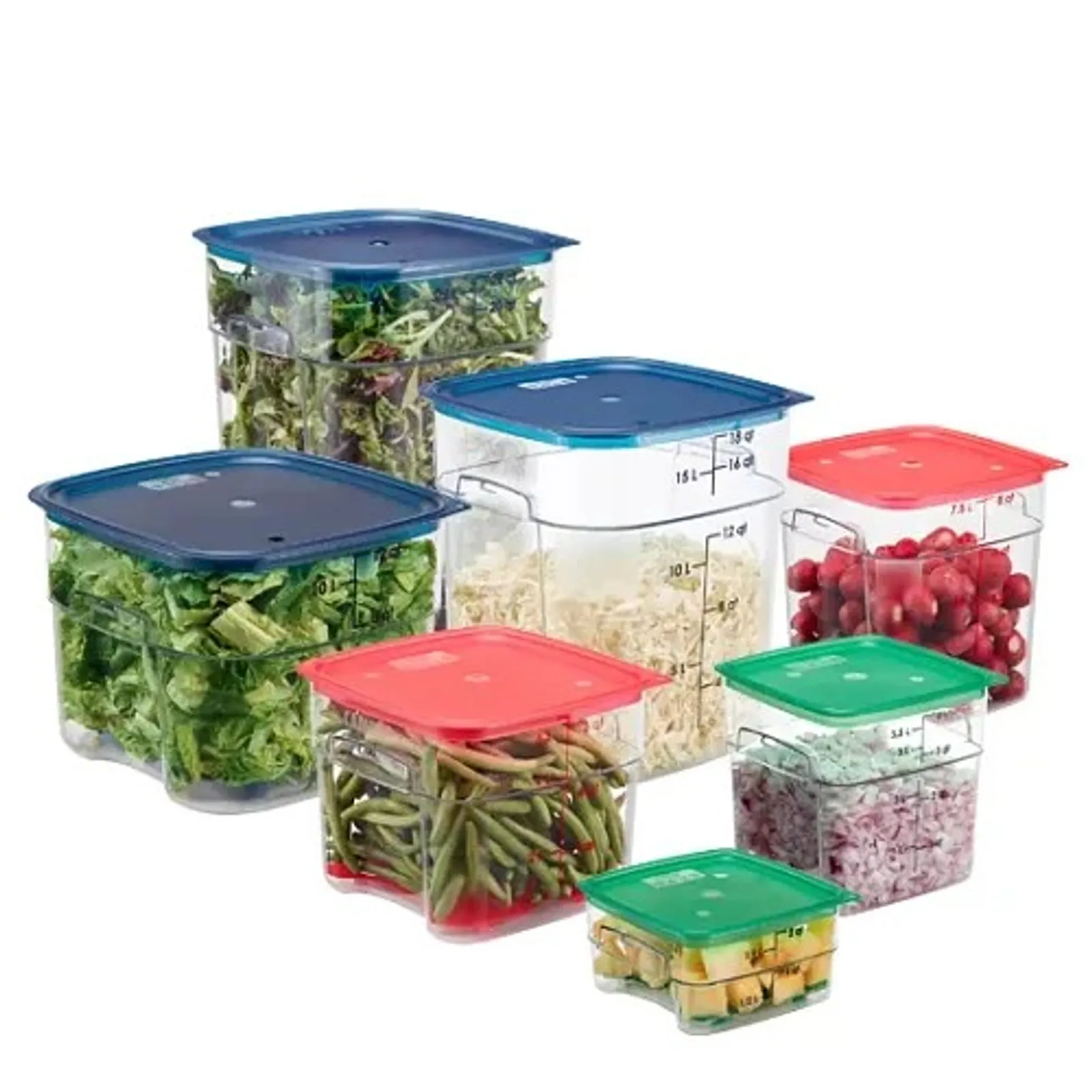 Cambro 22SFSPROCW - Camsquare FreshPro Storage Container 20.8L Clear