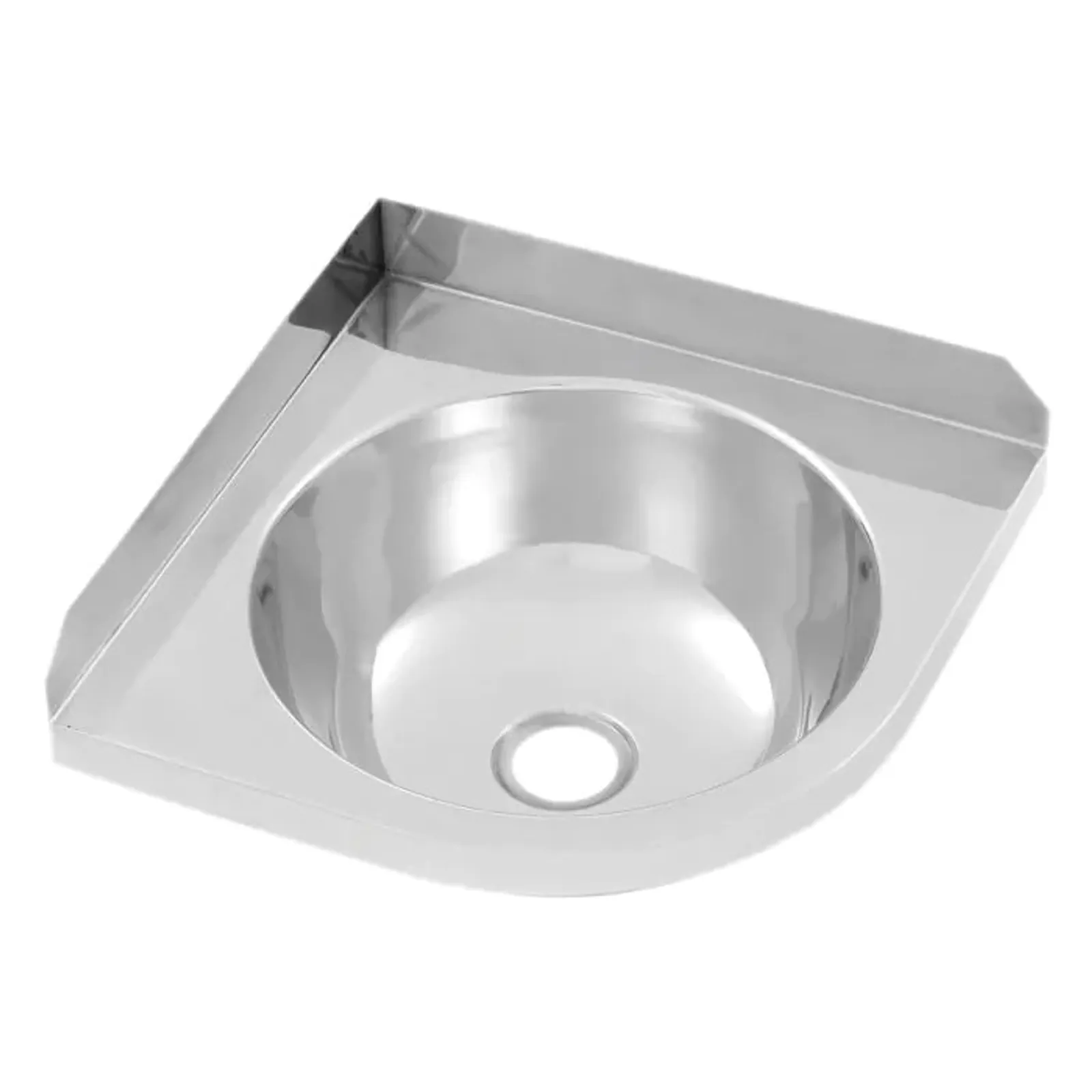 3Monkeez HBCR - Corner Stainless Steel Hand Basin