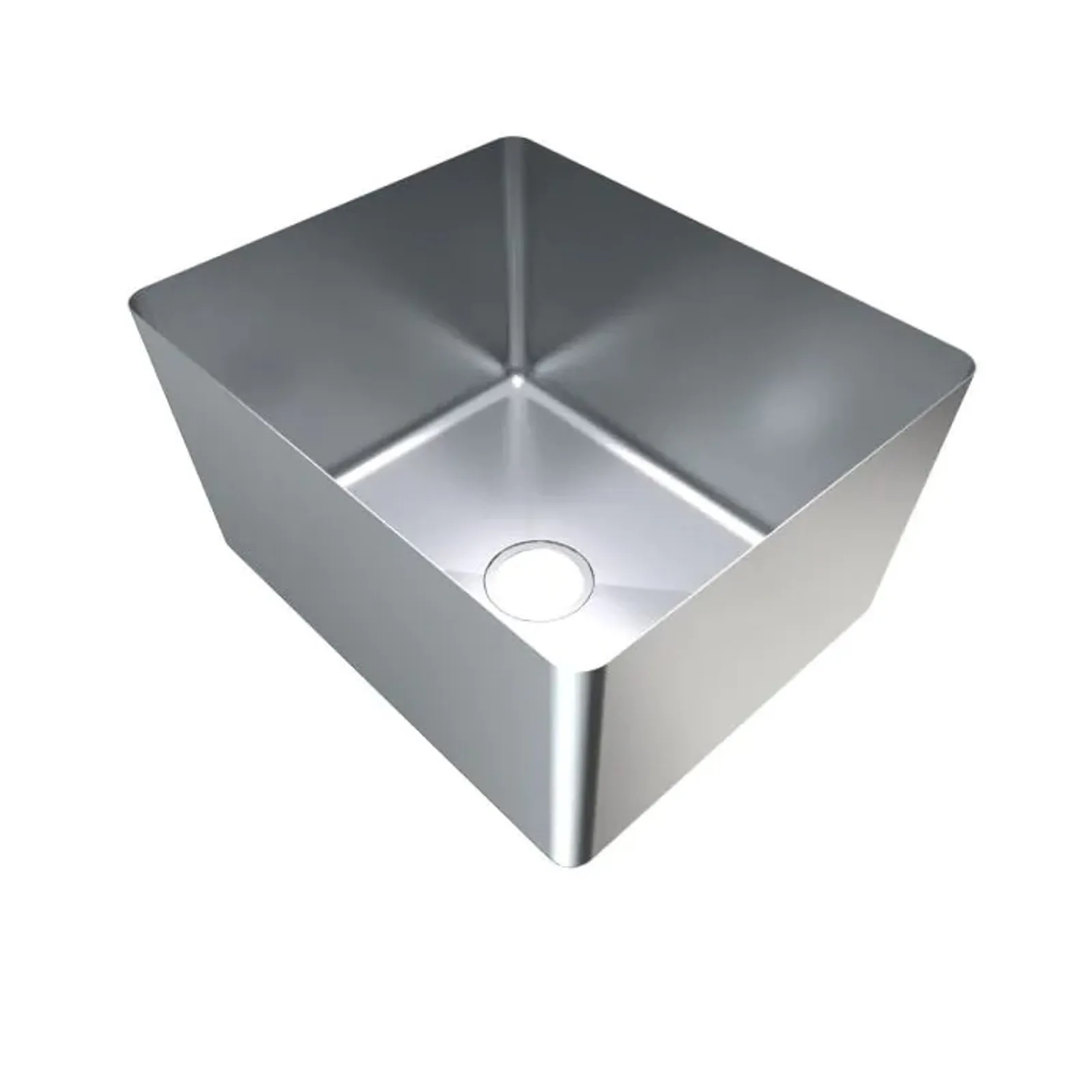 3Monkeez HF21 - 1.2mm Premium Hand Fabricated Sink Bowl, 550x450x300