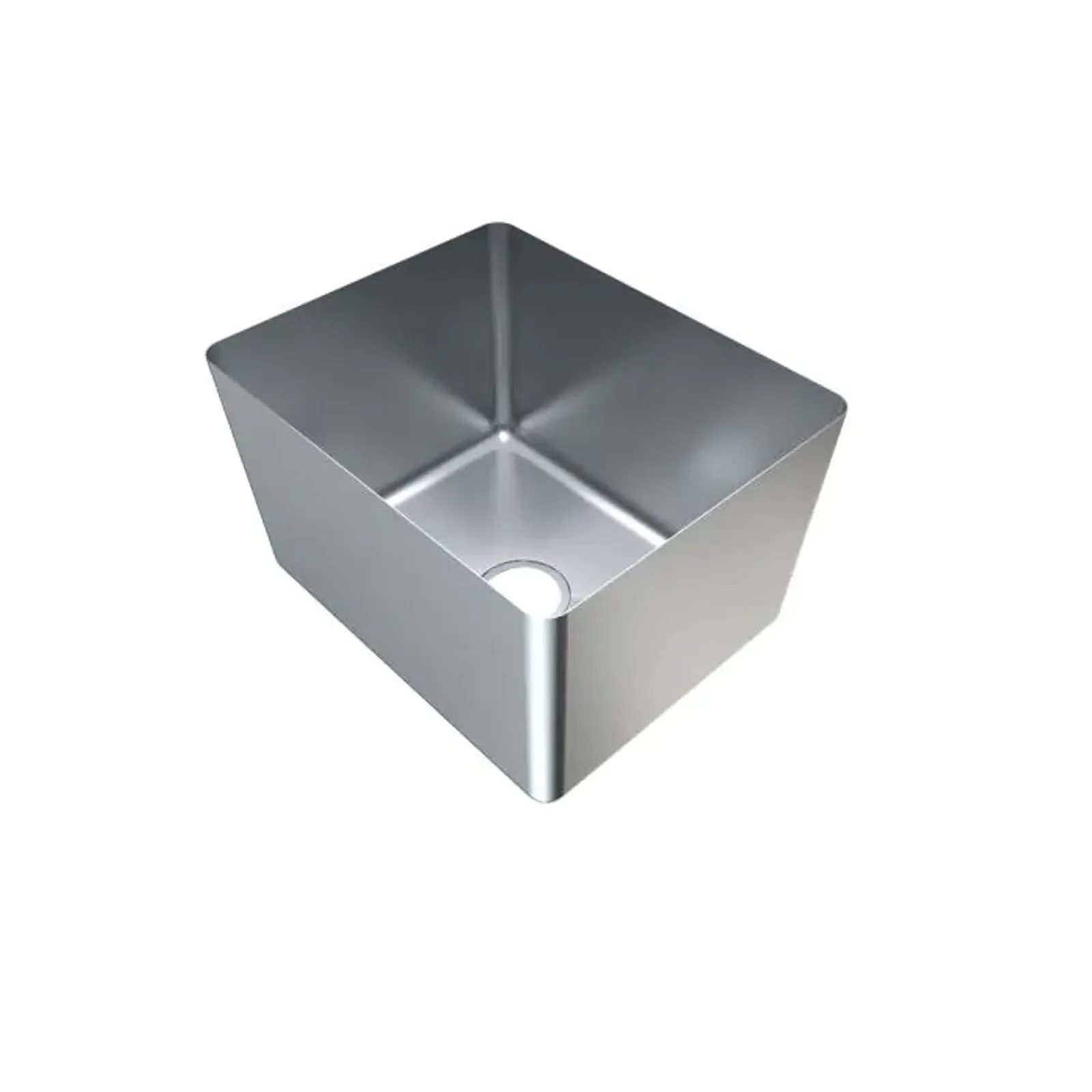 3Monkeez HF504030 - 1.2mm Premium Hand Fabricated Sink Bowl, 500x400x300